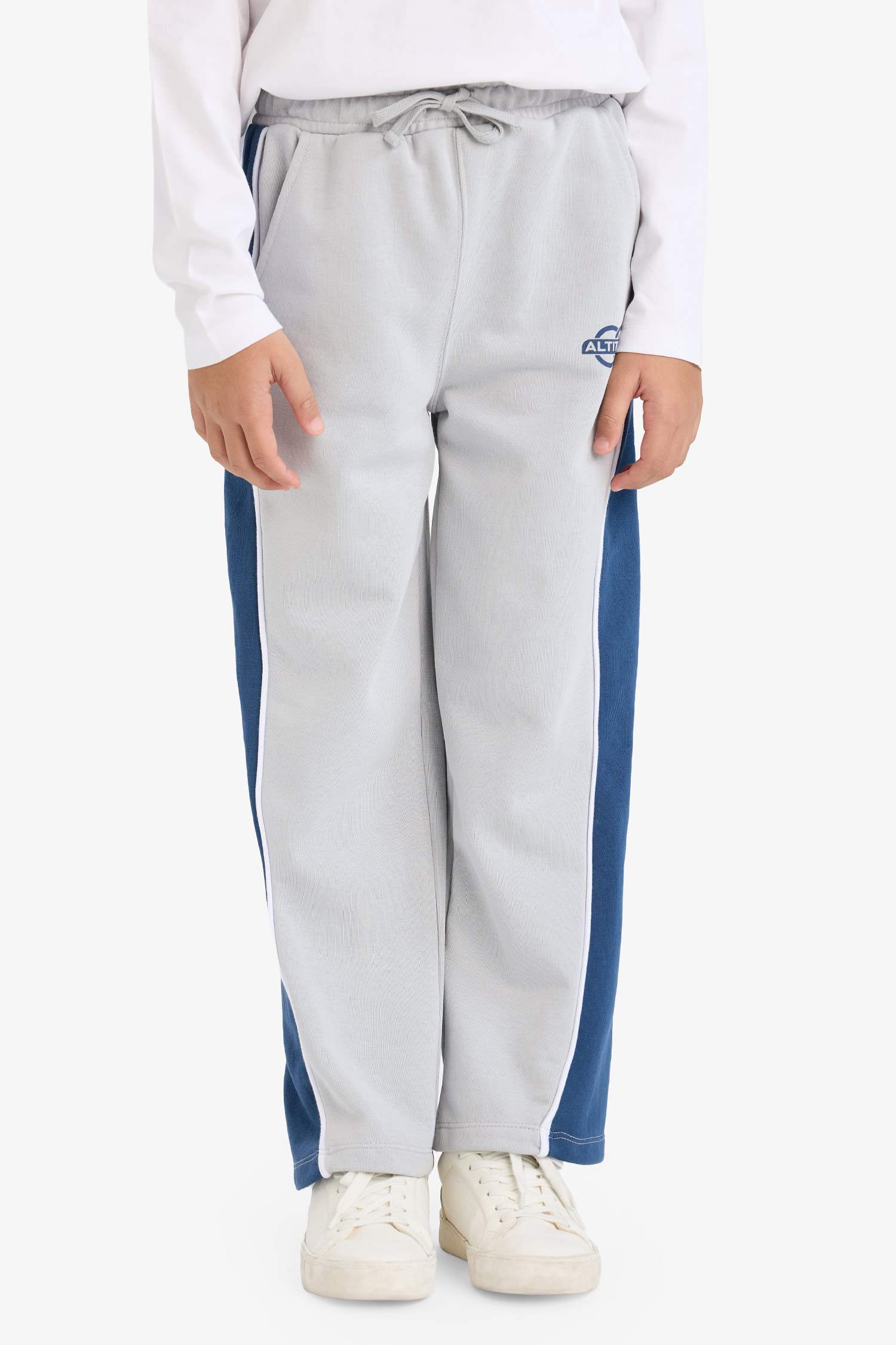 Erkek Çocuk Beli Lastikli Baskılı Eşofman Altı