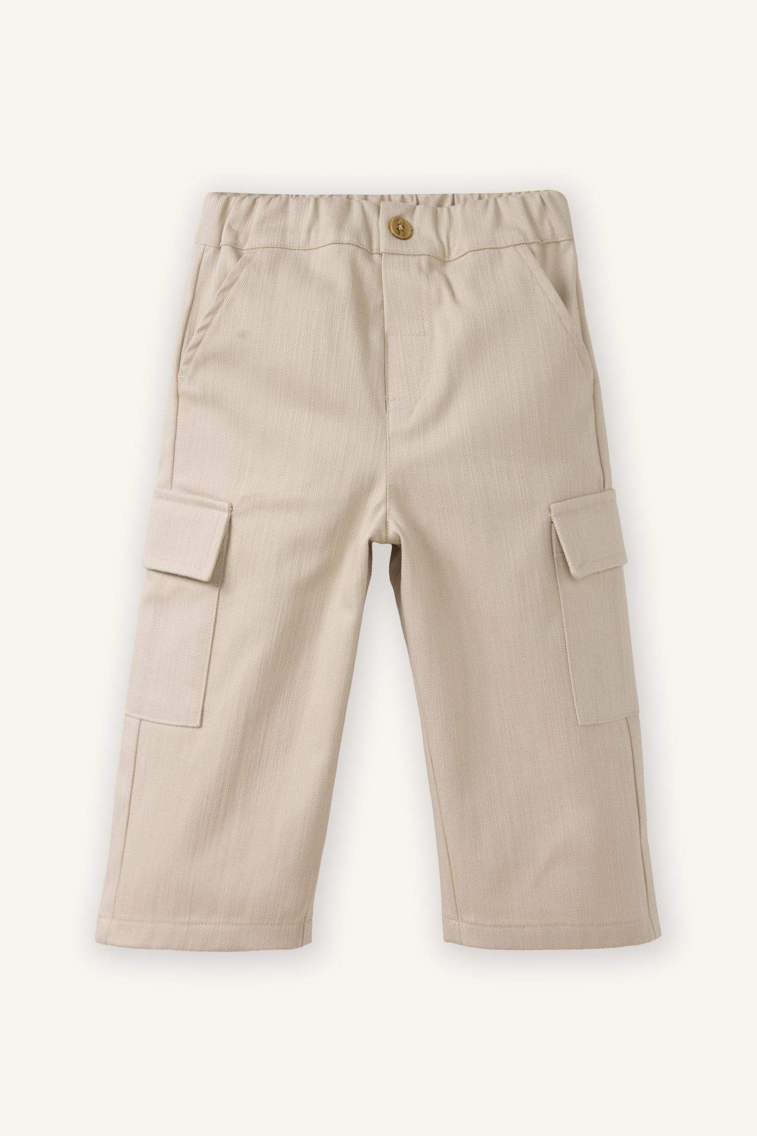 Loose Fıt Pamuklu Pantolon Erkek Bebek