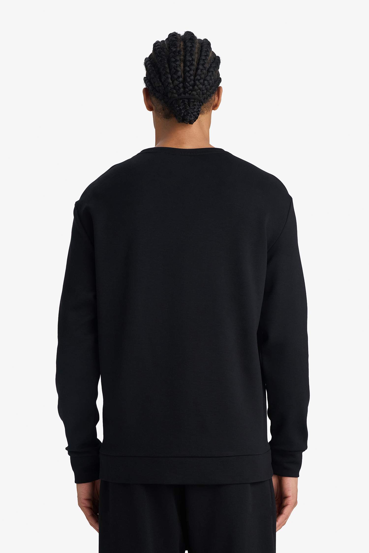 Standart Fit Bisiklet Yaka Modal Sweatshirt