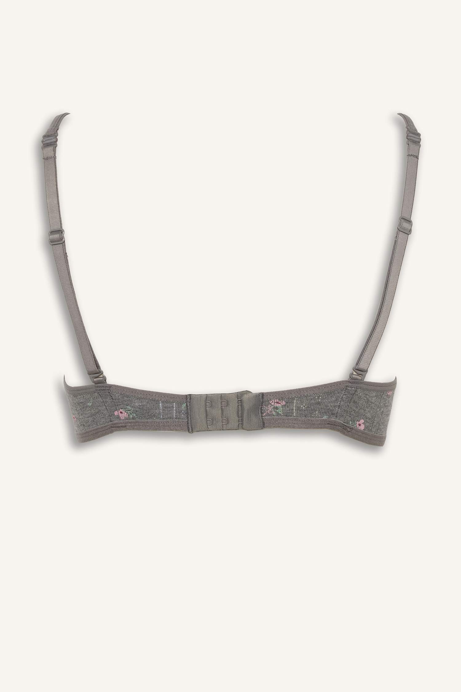 Kaplı Dolgusuz Balensiz Tişört Bra