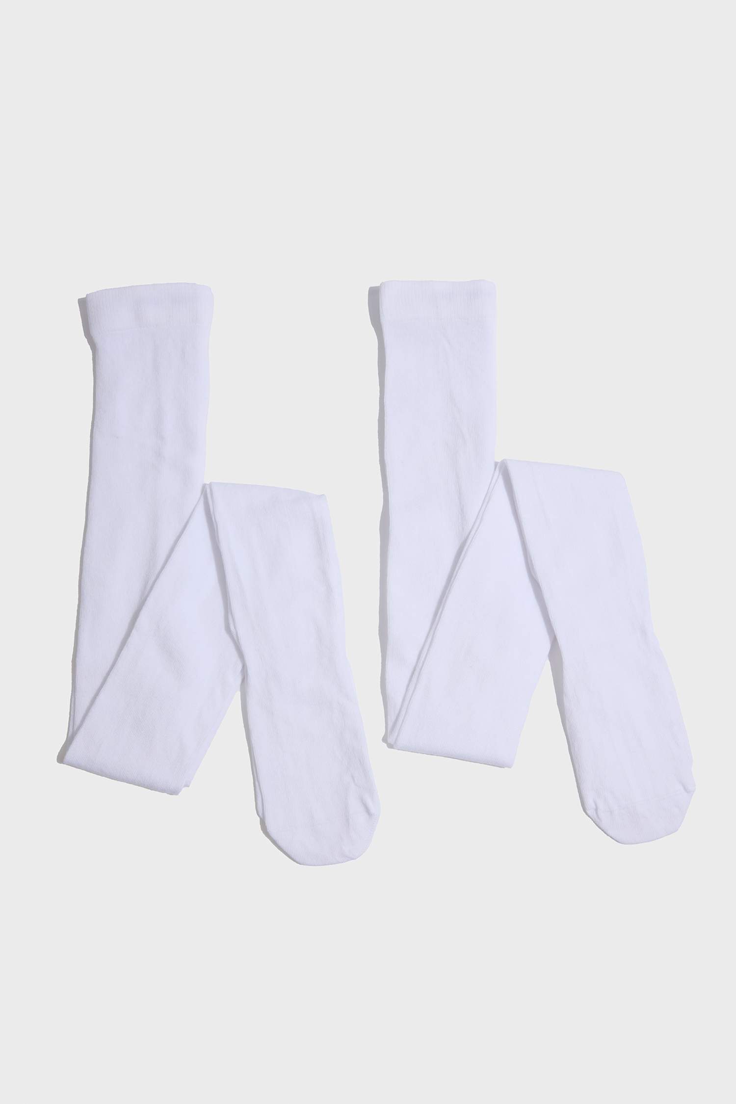 Kız Çocuk 2'li Pamuklu Külotlu Çorap