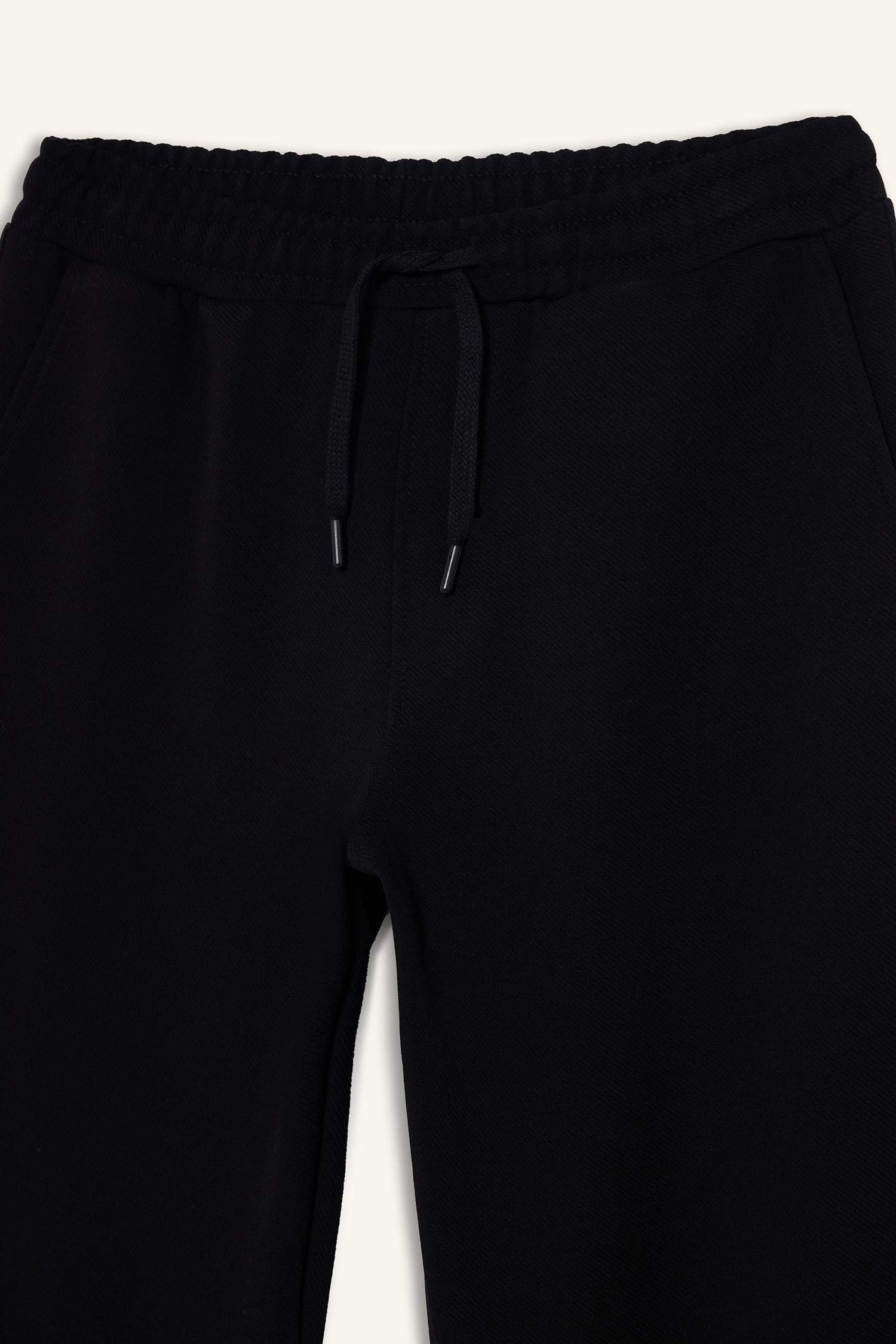 Relax Fit Beli Bağcıklı Jogger Pantolon