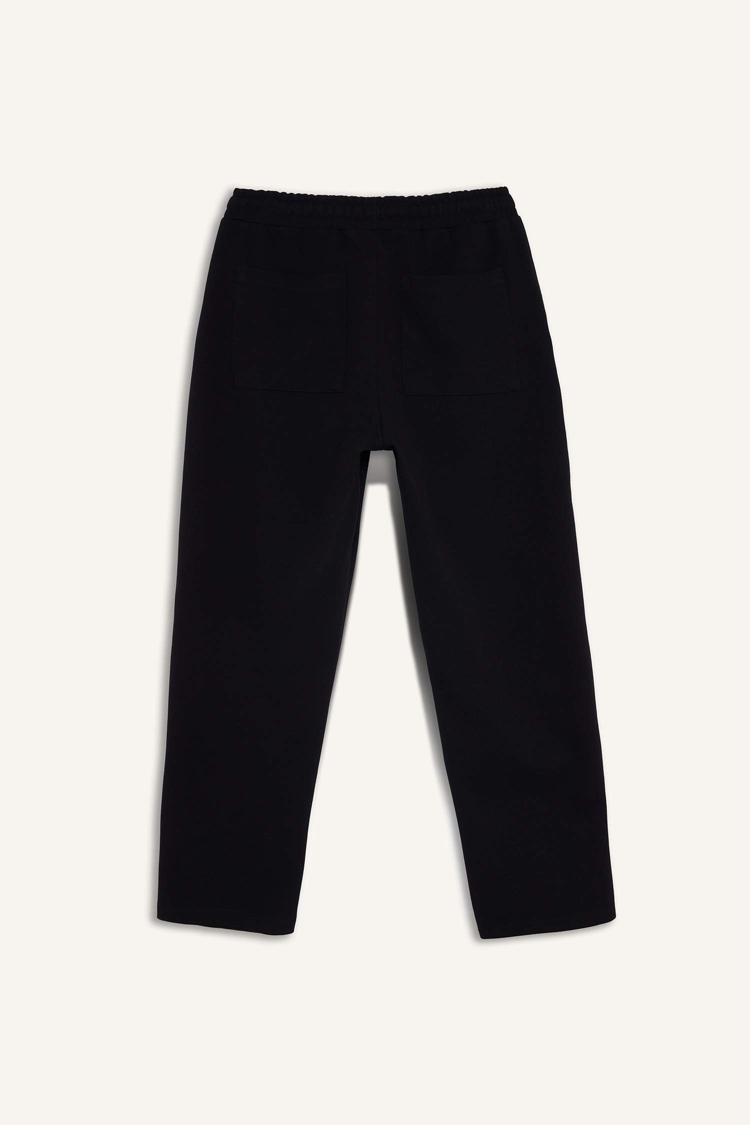 Relax Fit Beli Bağcıklı Jogger Pantolon