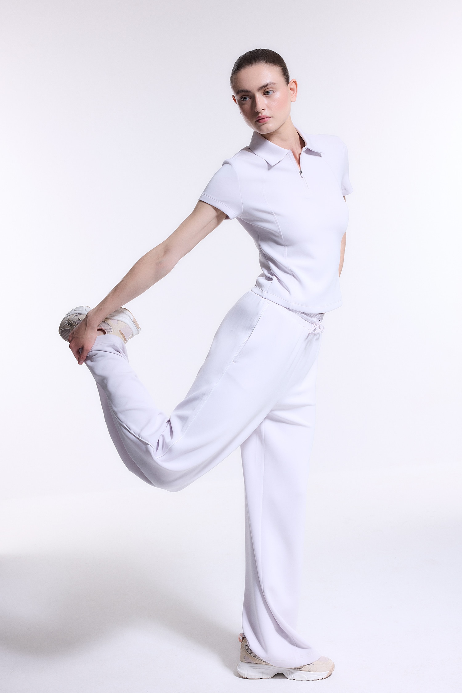 DeFacto Wide Leg Modal Sporcu Pantolon görsel 3