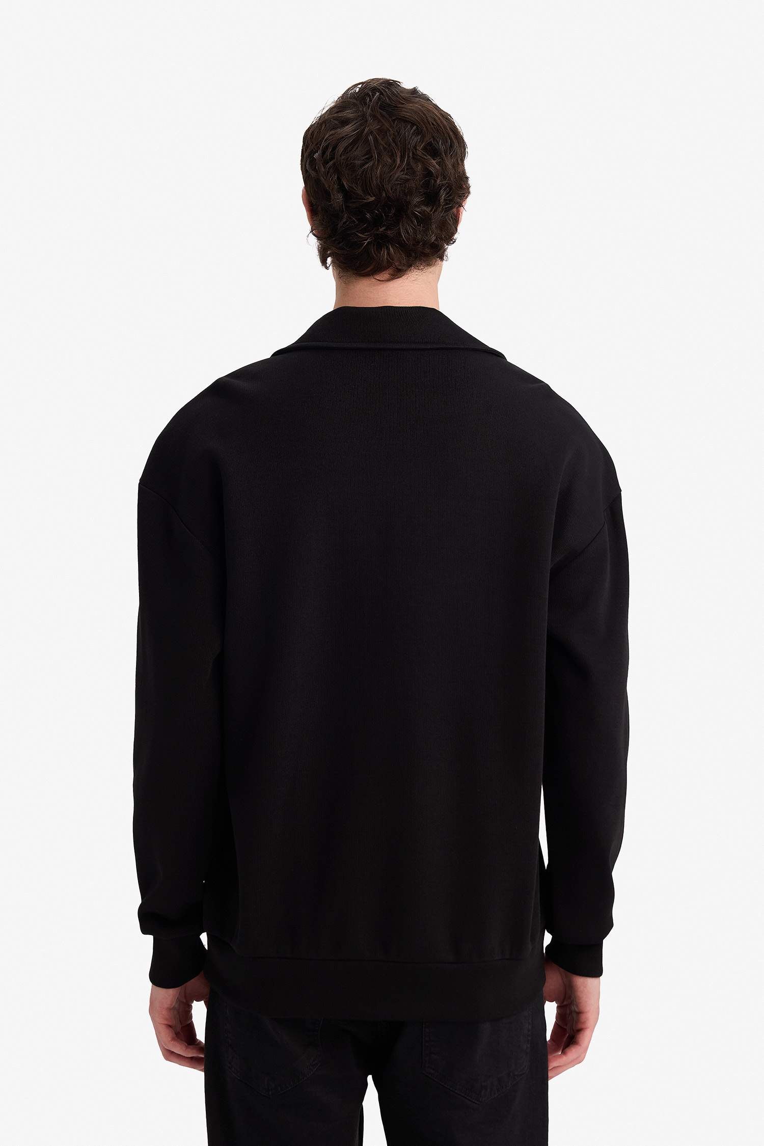 سويت شيرت اوفر سايز بياخة بولو