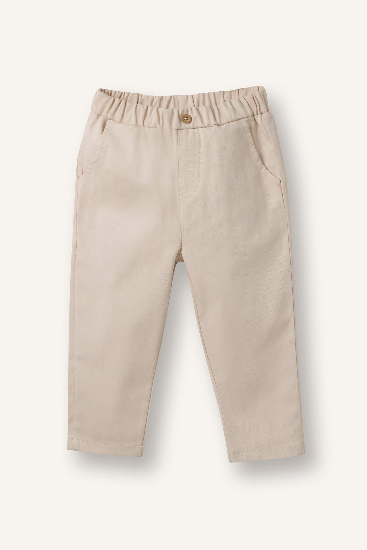 Erkek Bebek Selanik Kumaş 2'li Takım Polo Yaka Sweatshirt Pantolon