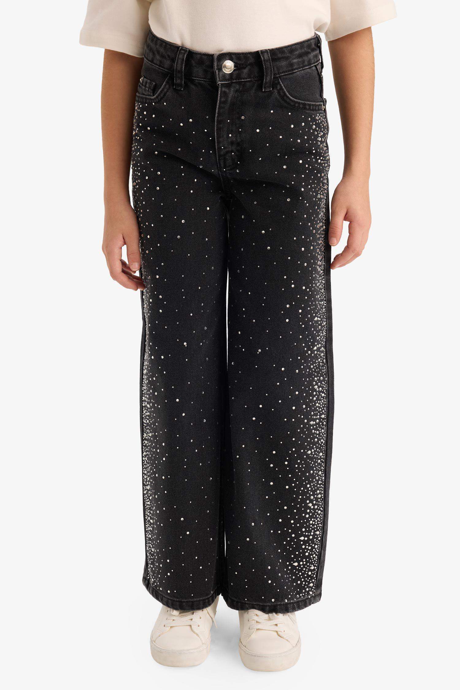 Girl Christmas Themed Trousers