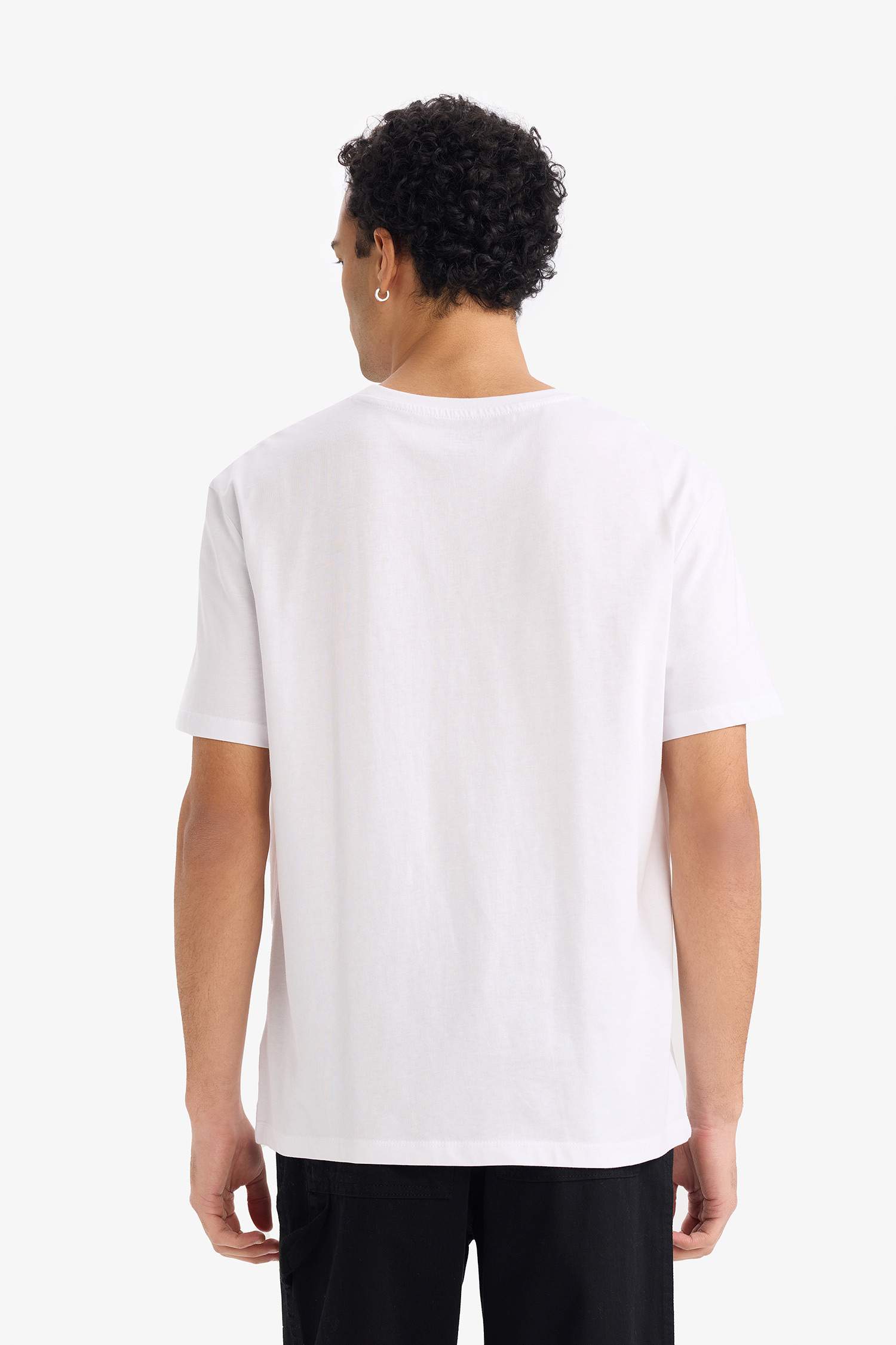 Regular Fit Atatürk Baskılı Kısa Kollu Tişört