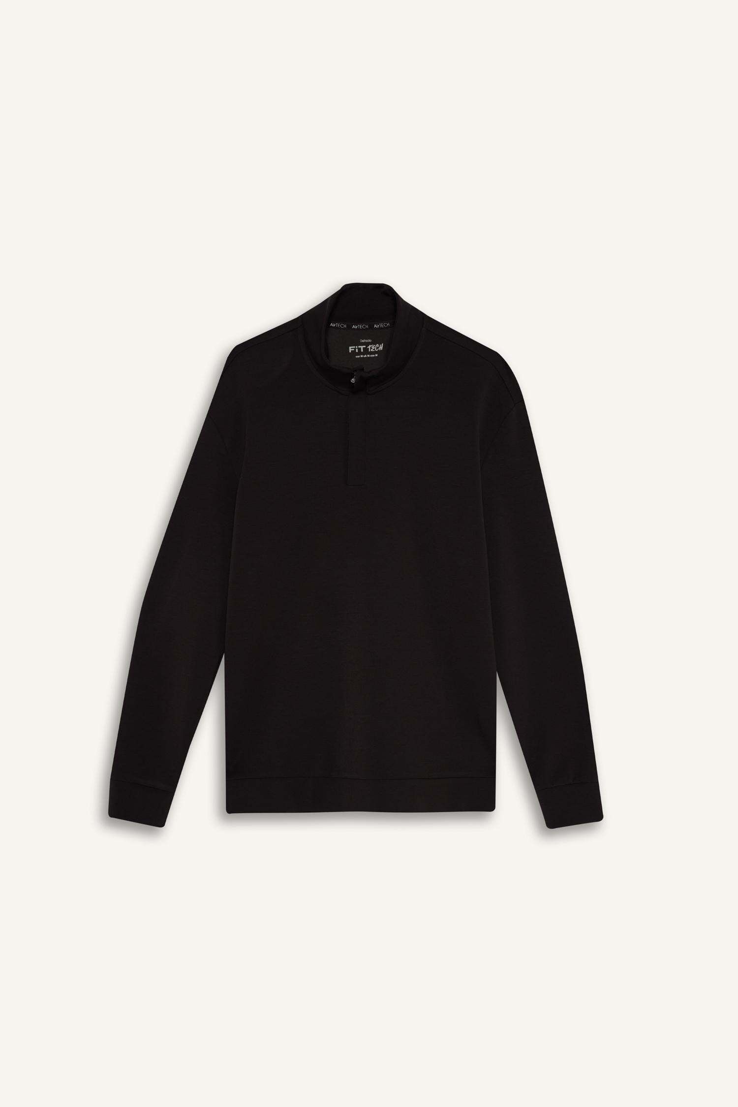 DeFacto Boxy Fıt Modal Sweatshirt görsel 6