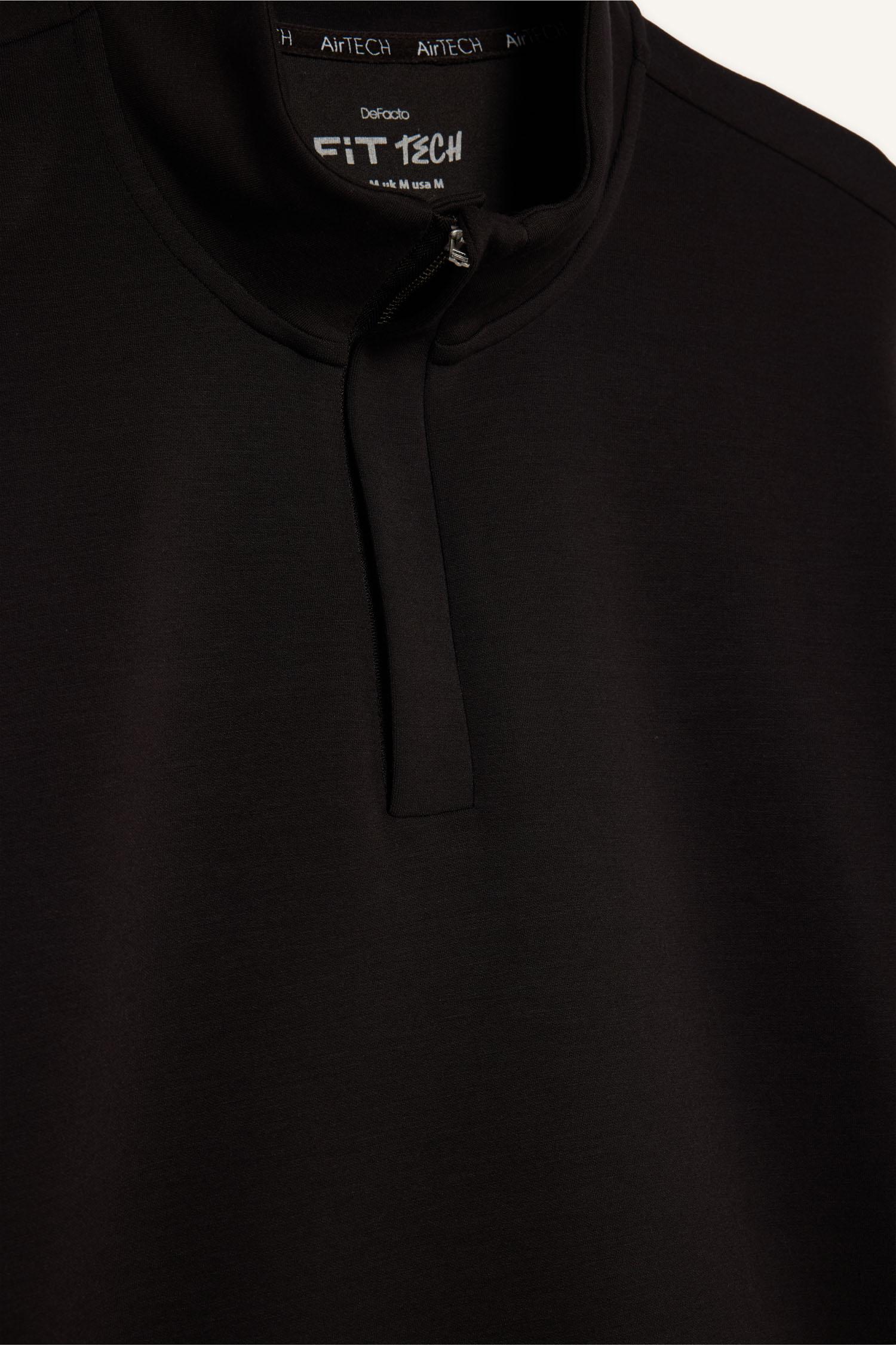 DeFacto Boxy Fıt Modal Sweatshirt görsel 7