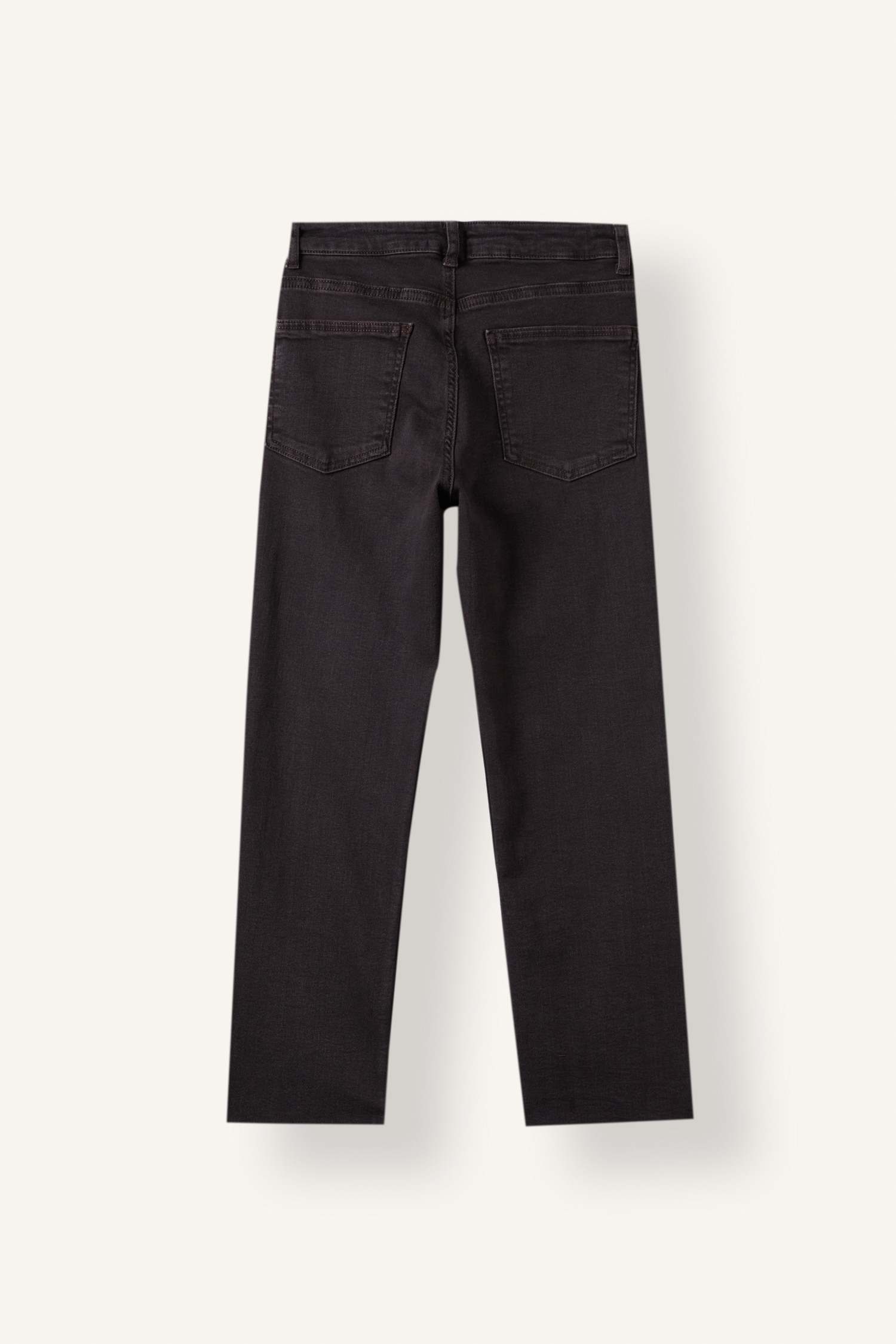 DeFacto Yüksek Bel Crop Flare Fıt Pantolon görsel 2