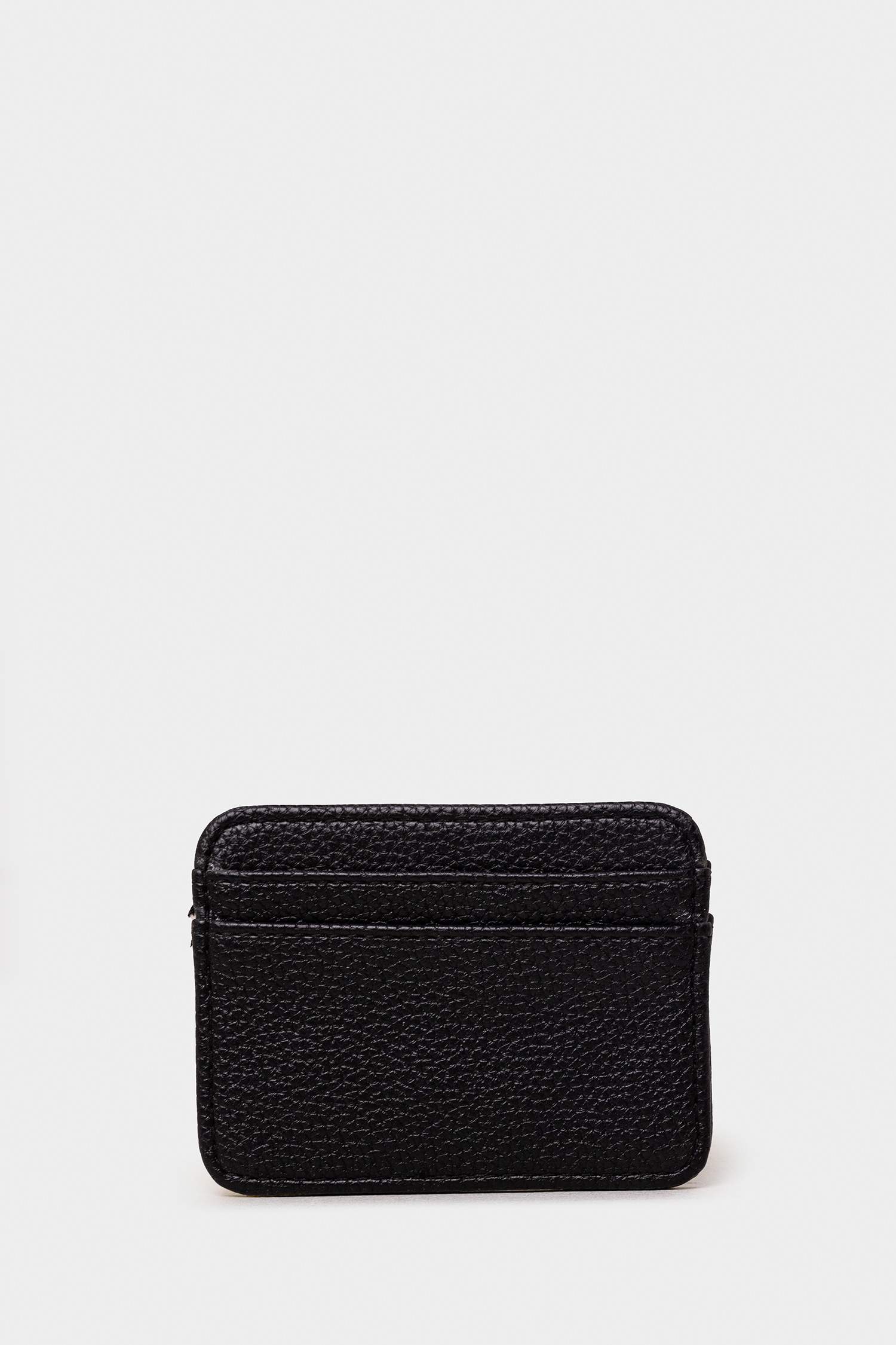 Woman Faux Leather Business Card Wallet