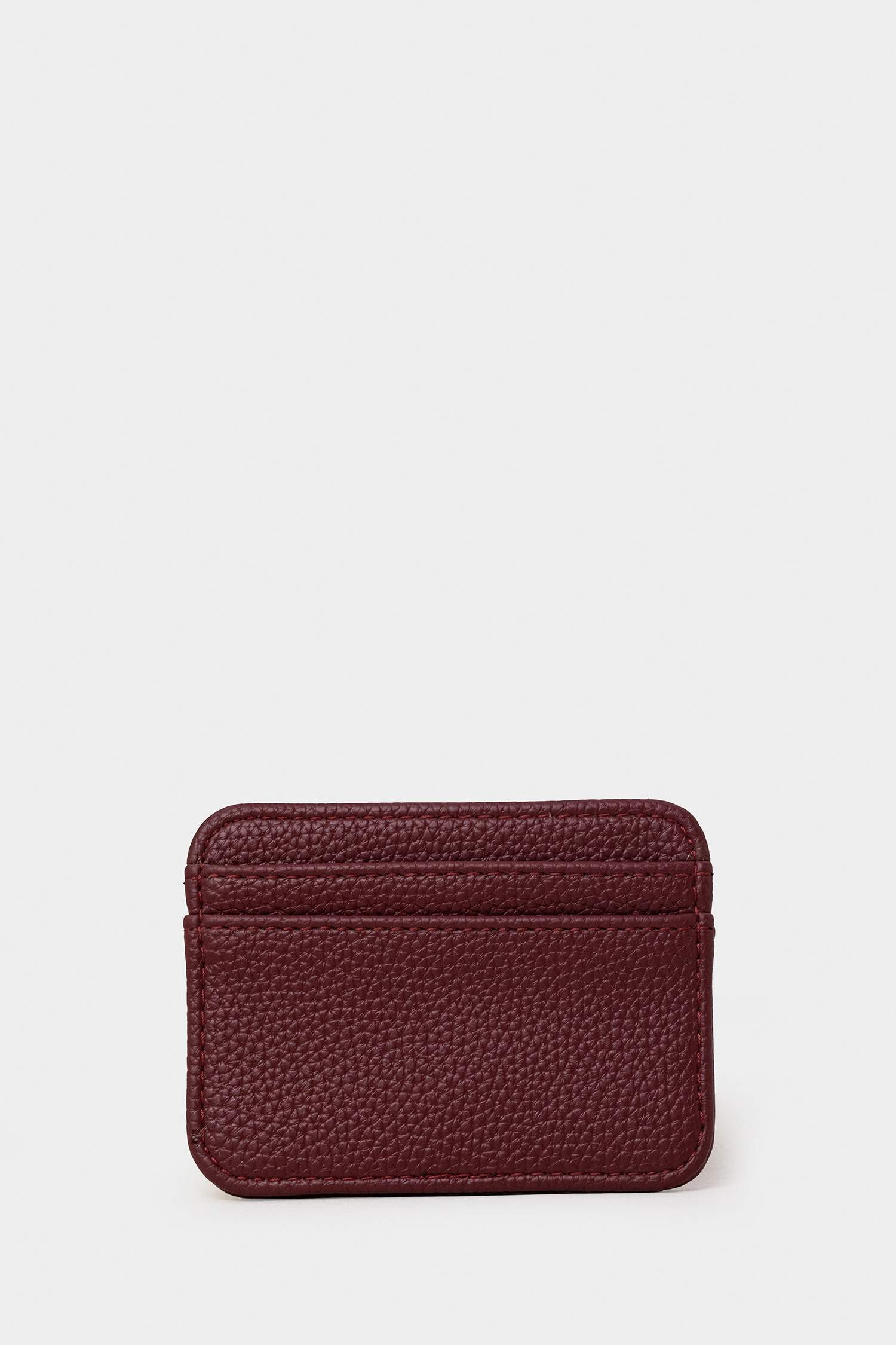 Woman Faux Leather Business Card Wallet