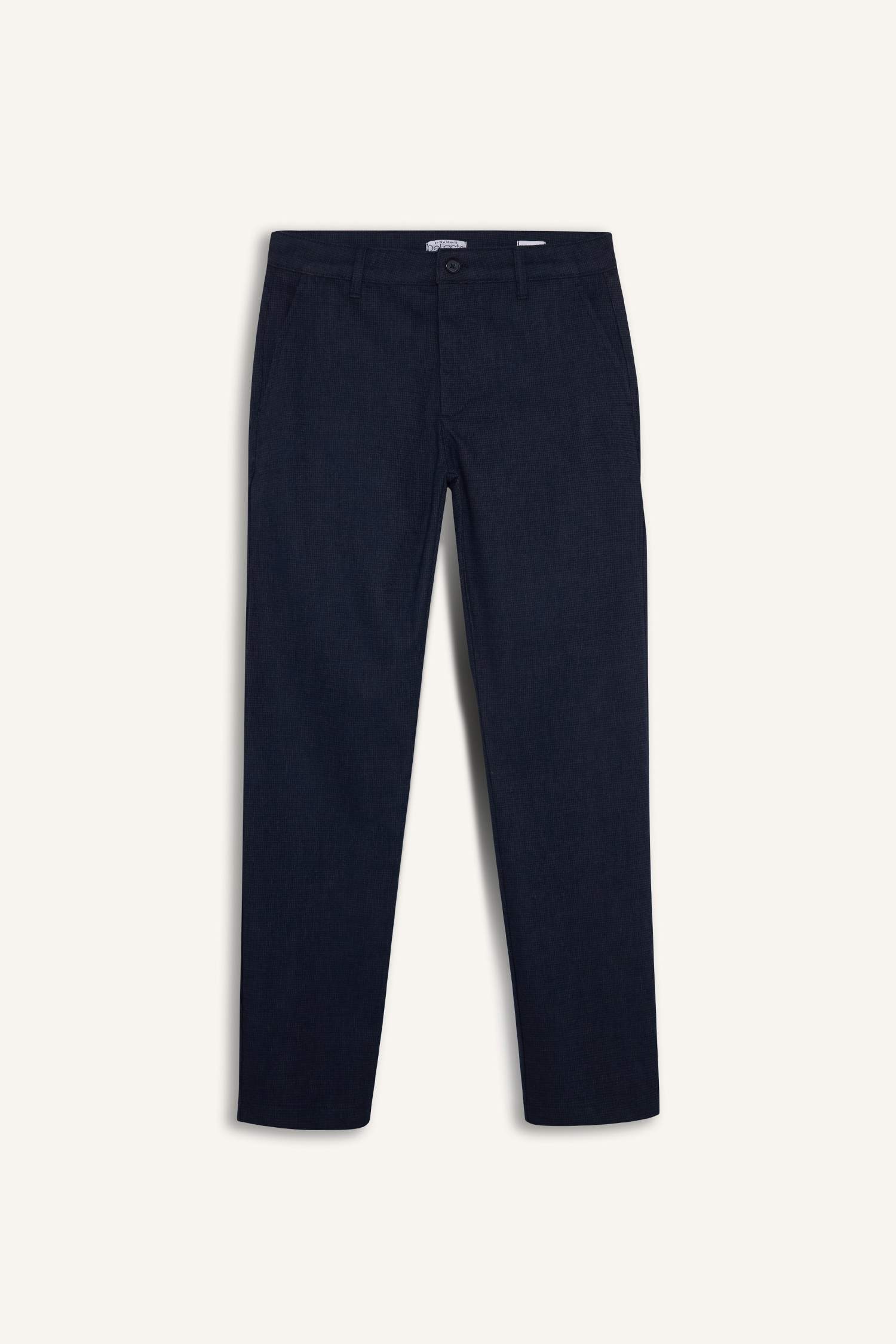 Regular Fit Düz Paça Pantolon