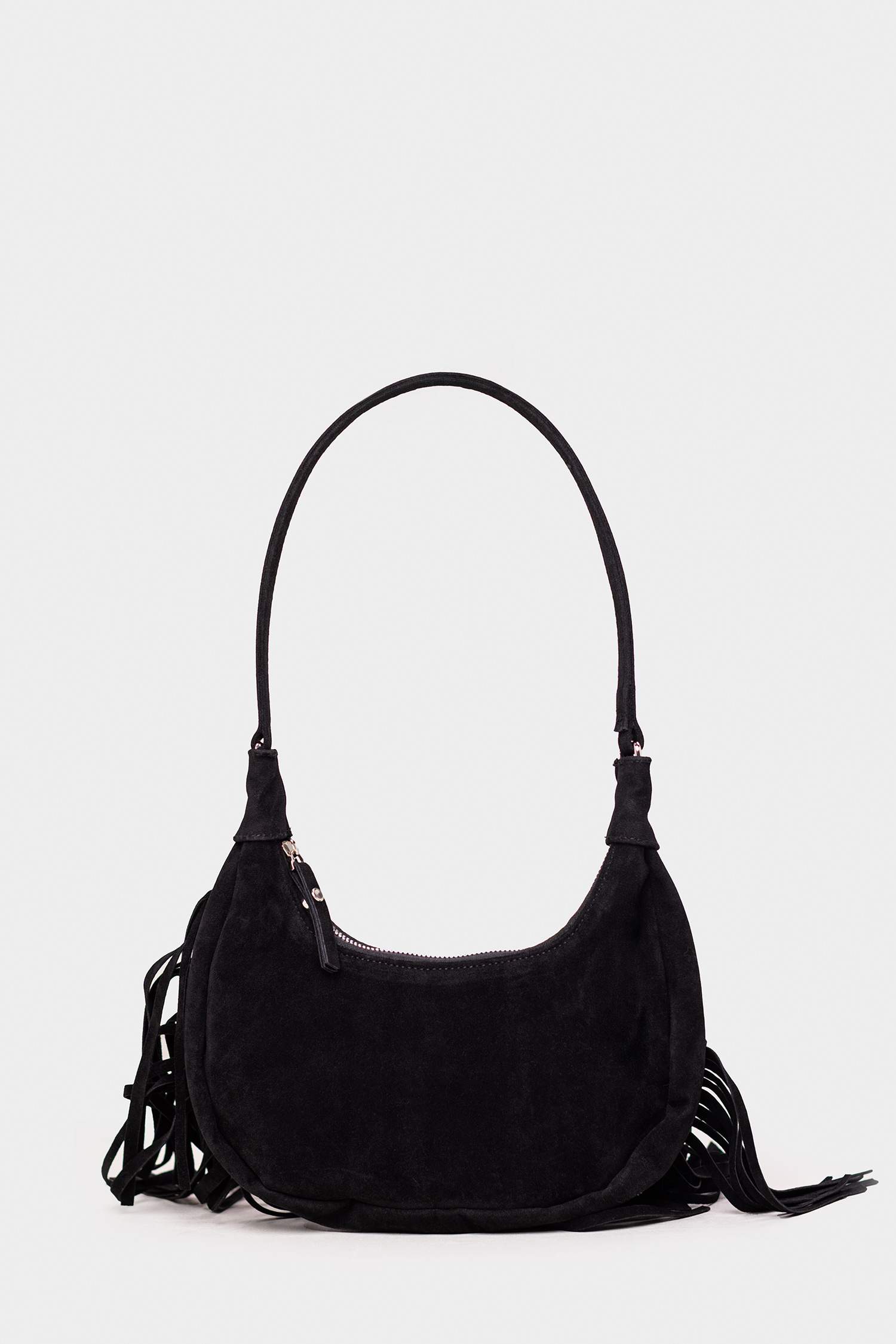 Woman Suede Shoulder Bag