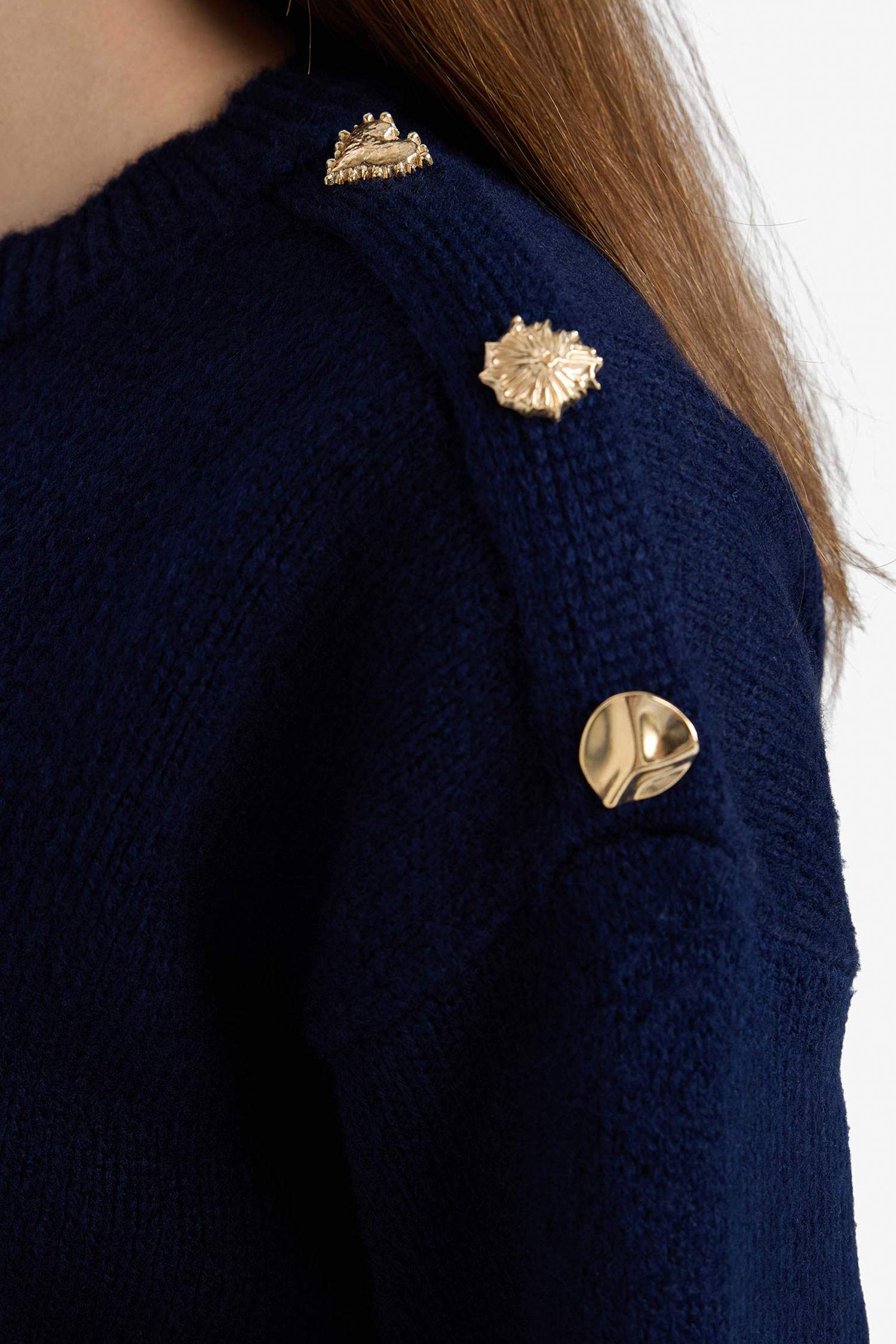 Pull en maille Oversize à col rond