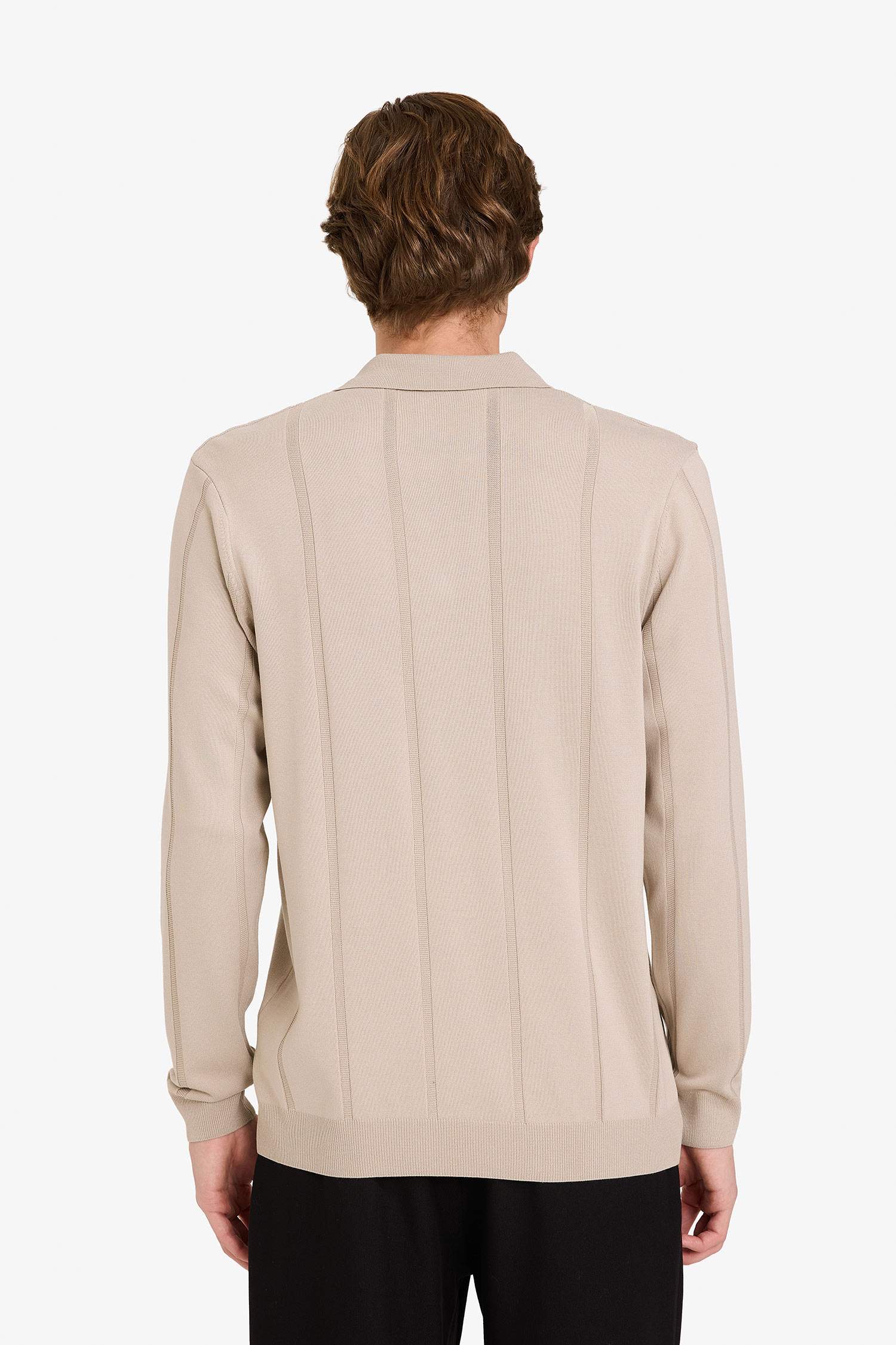 Standart Fit Polo Yaka Triko Kazak