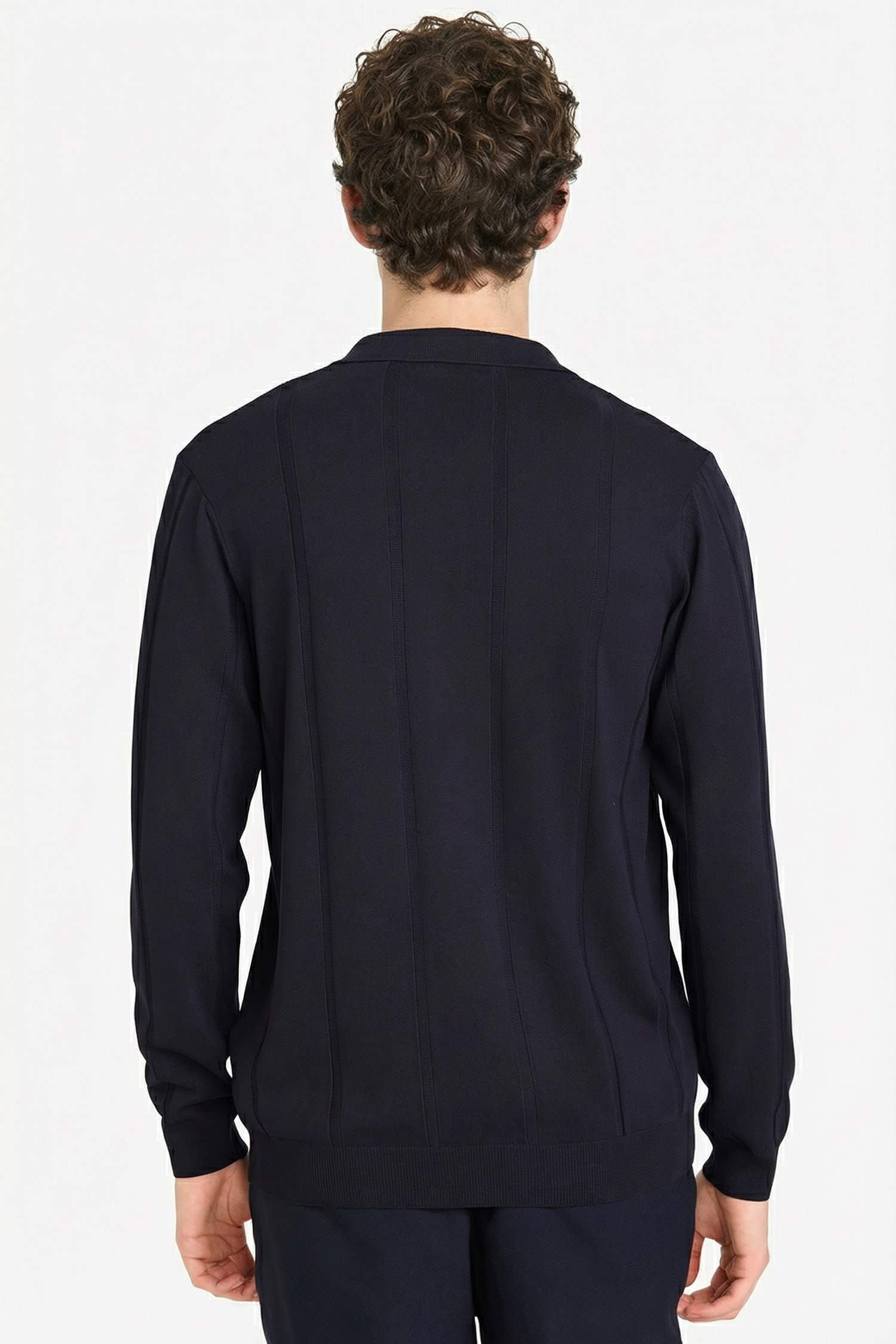 Standart Fit Polo Yaka Triko Kazak