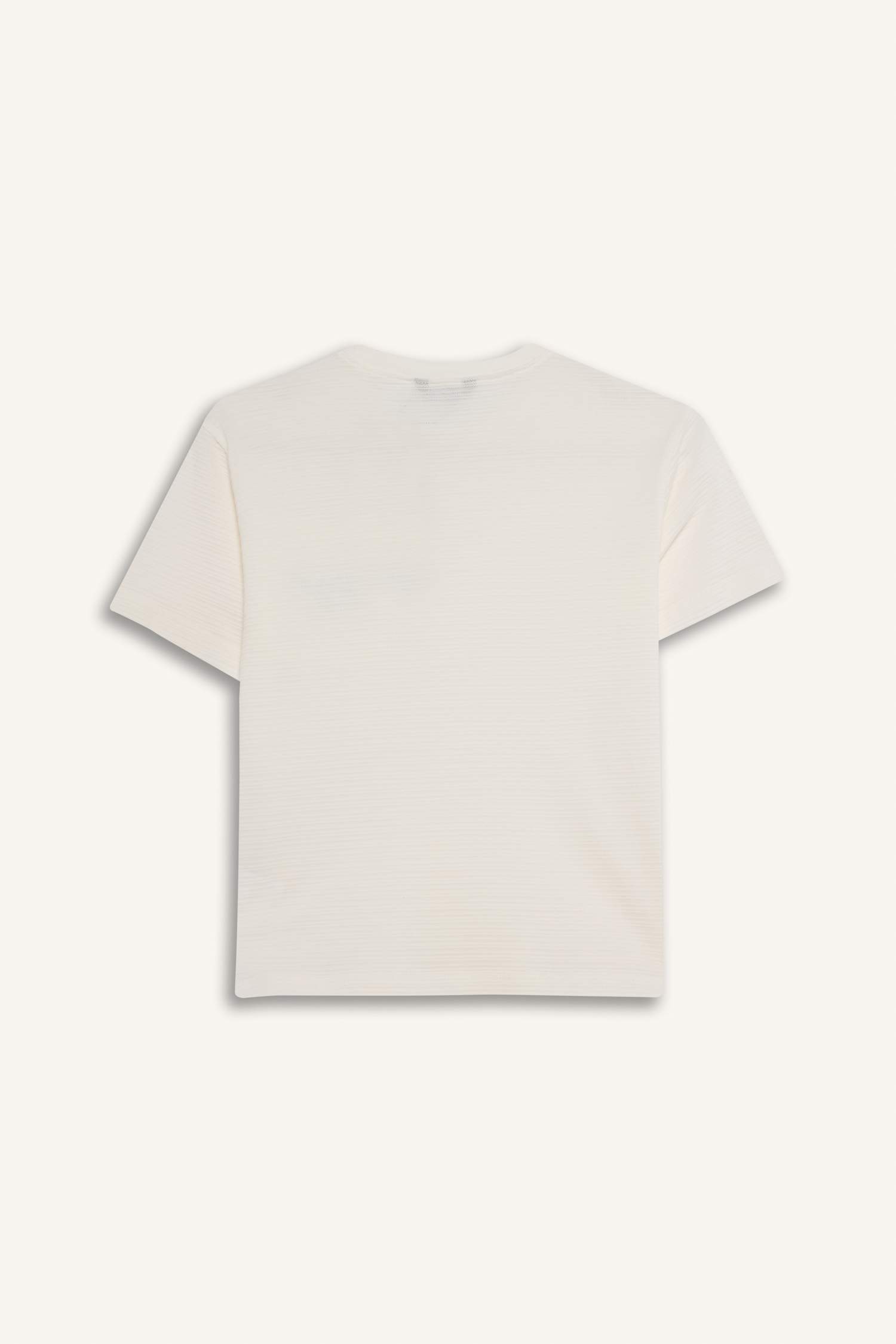 Erkek Çocuk Bisiklet Yaka Nakışlı Kısa Kollu Tişört