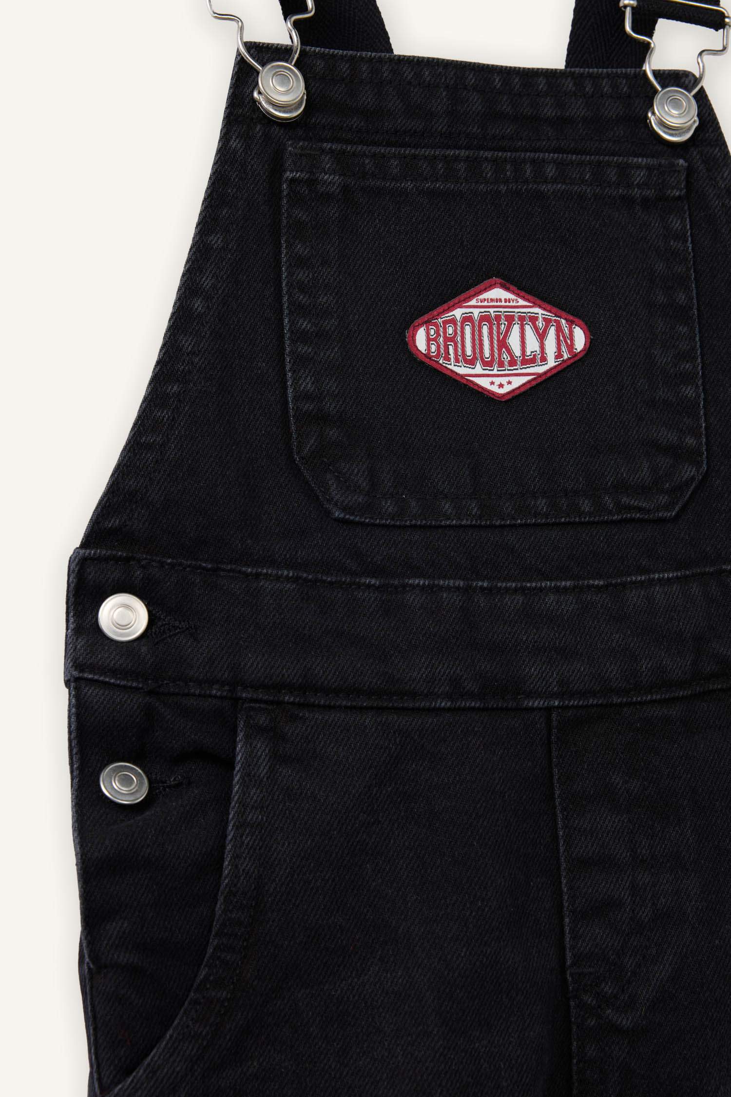 Baby Boy Denim Jumpsuit