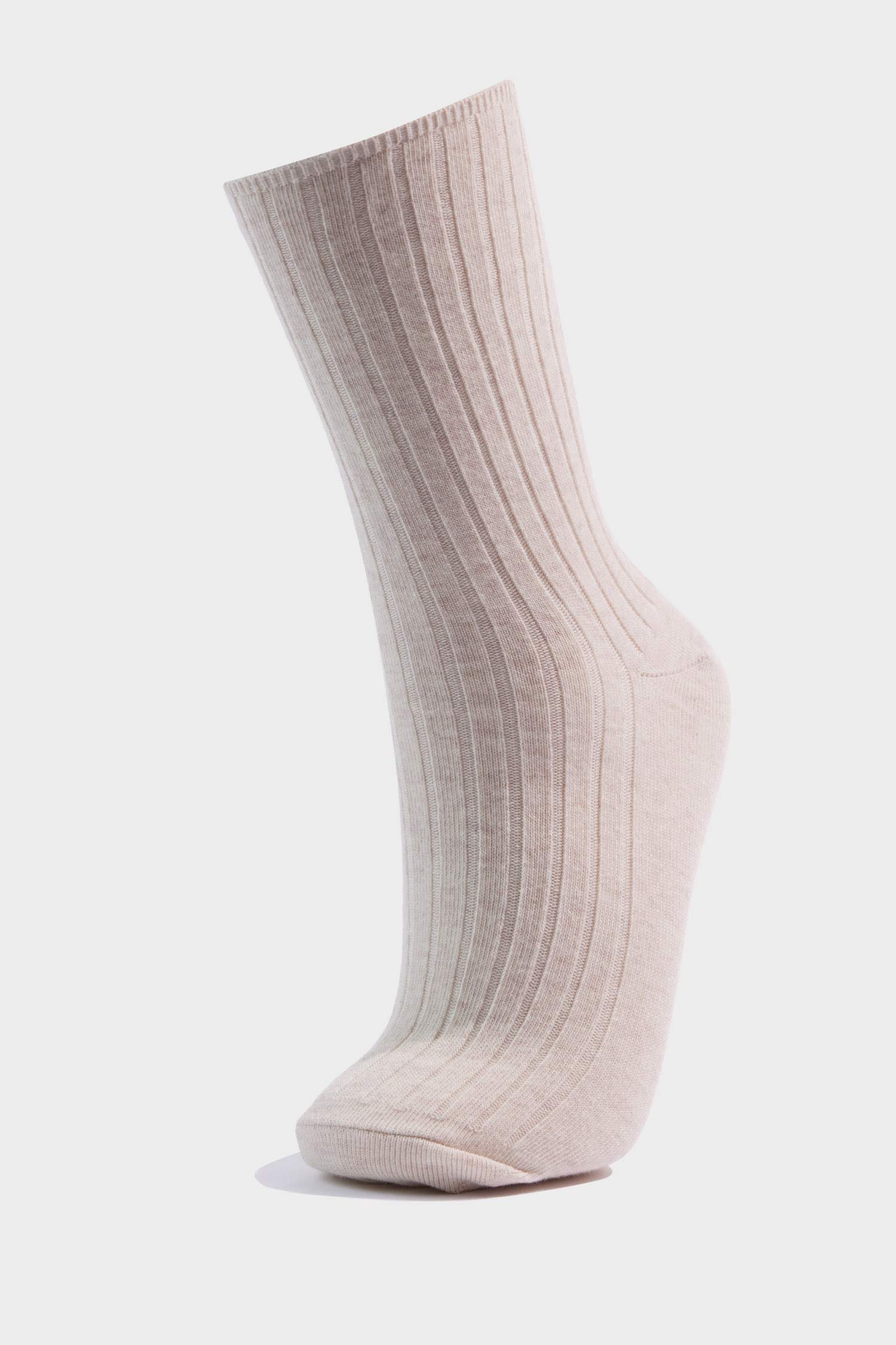 Kadın 3'lü Pamuklu Uzun Çorap