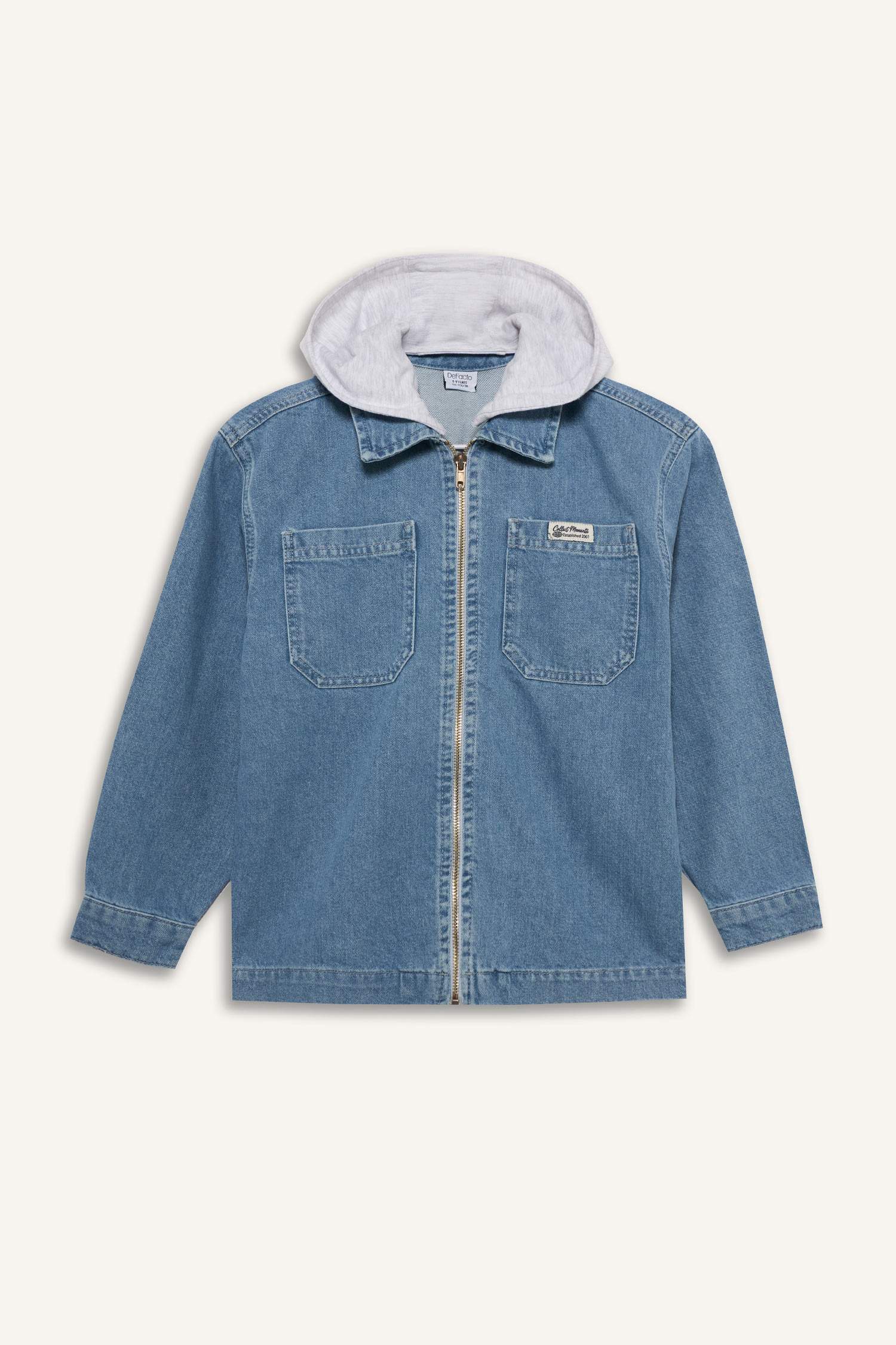 Ұлдарға арналған капюшоны бар күртеше