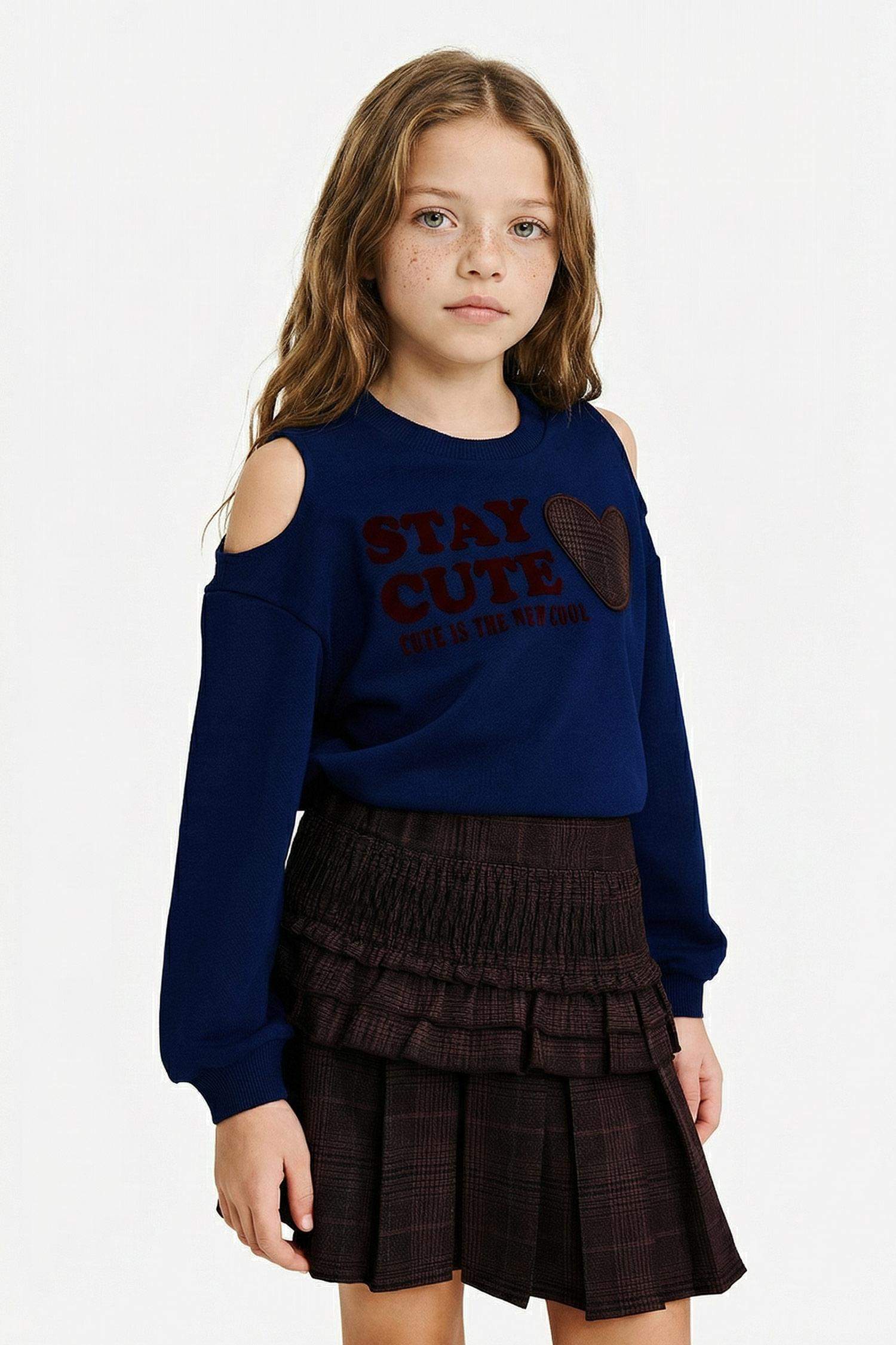 Kız Çocuk Pileli Etek