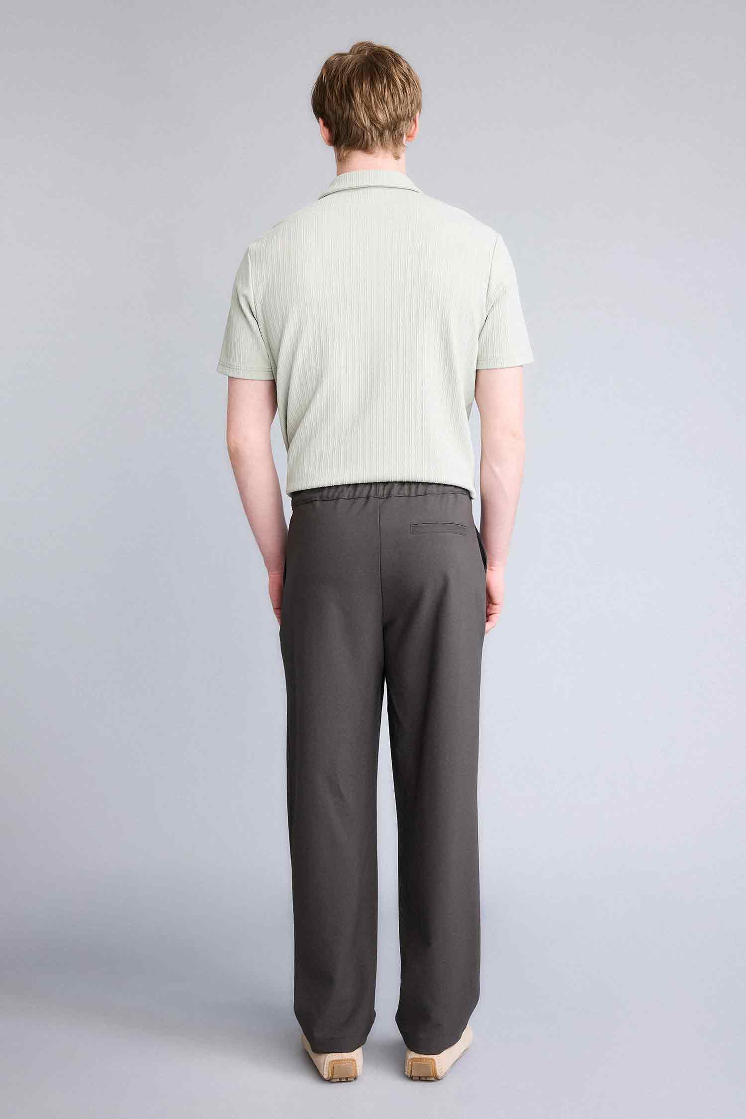 DeFacto Regular Fit Düz Paça Pantolon görsel 5