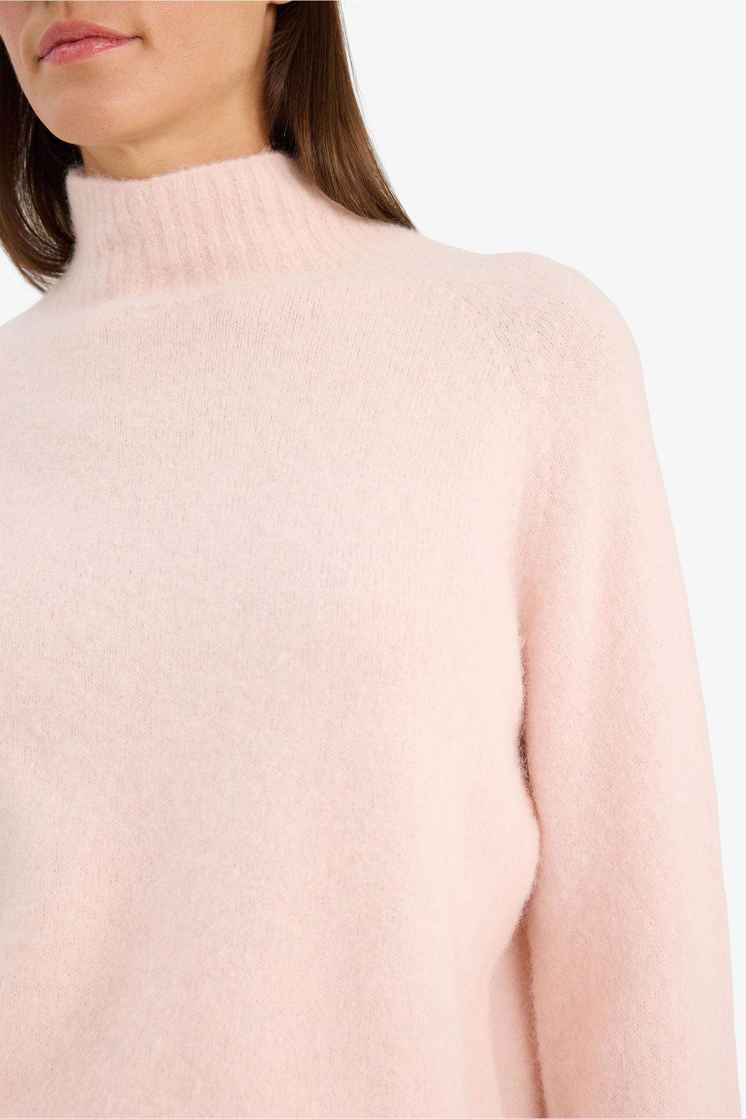 Yumuşak Dokulu Yün ve Alpaka Yünü Triko Kazak