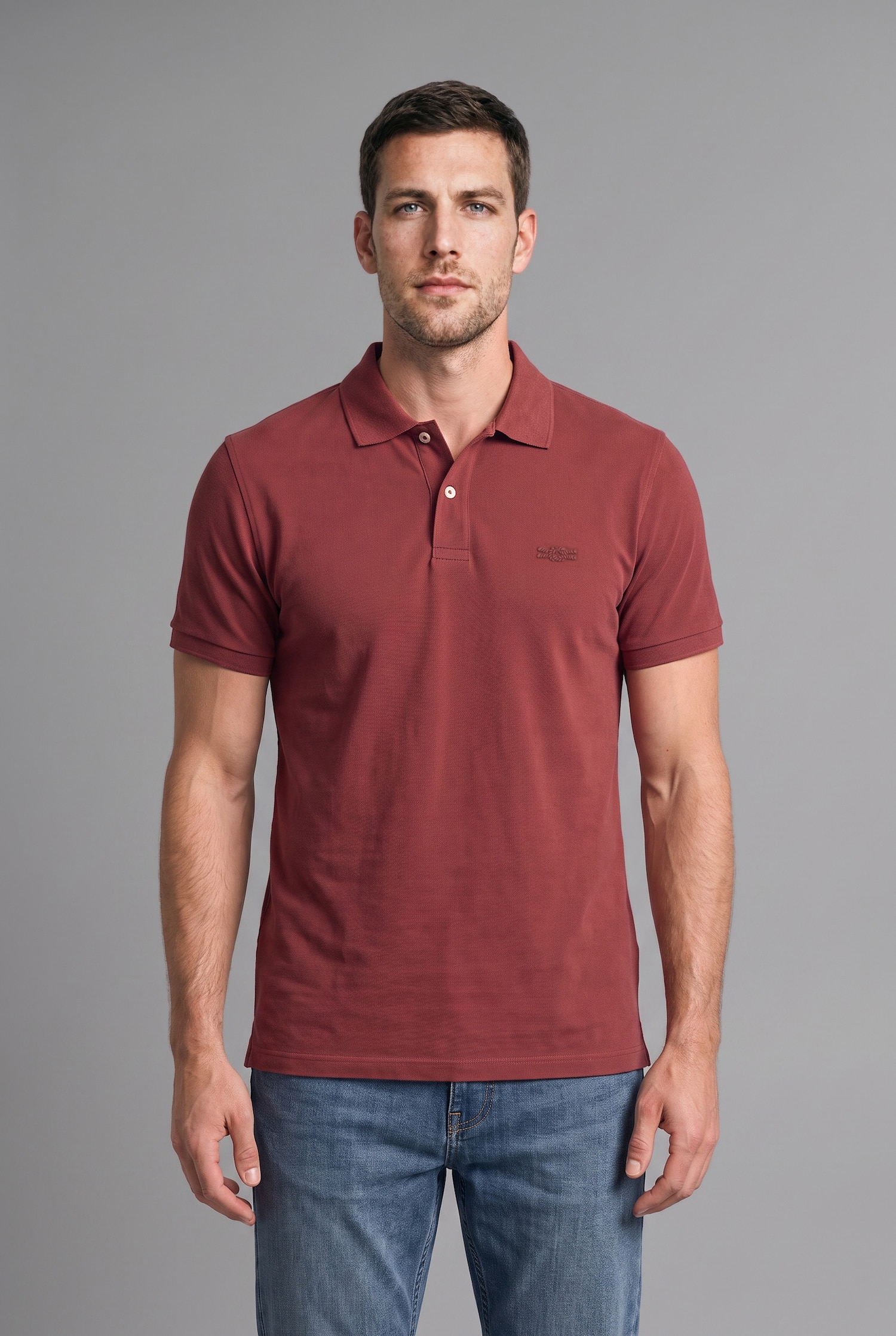DeFacto Regular Fit Logolu Pike Basic Polo Tişört görsel 2