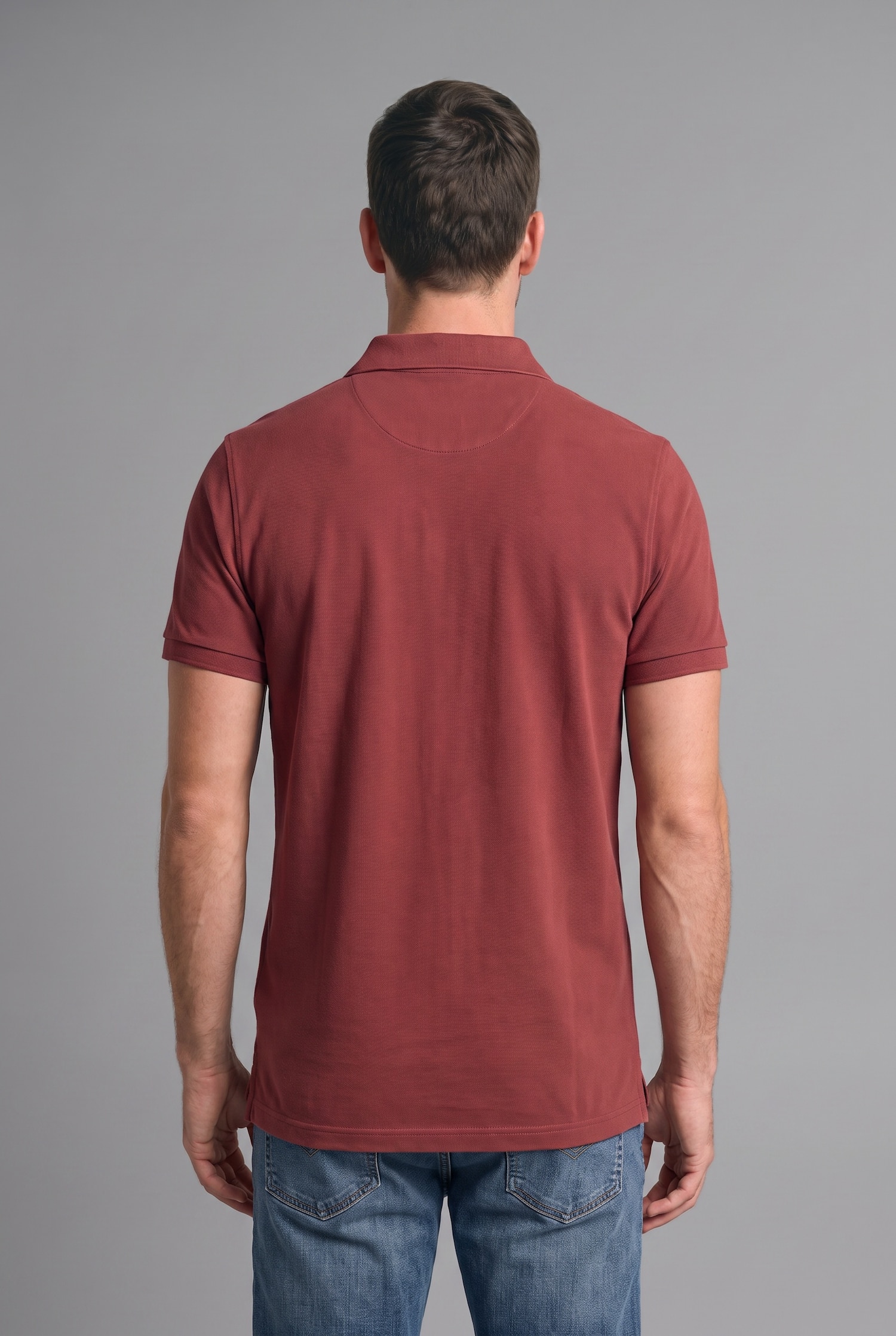 DeFacto Regular Fit Logolu Pike Basic Polo Tişört görsel 4