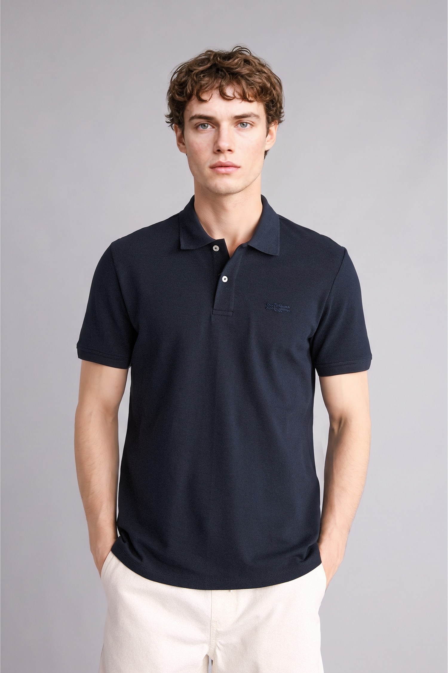 DeFacto %100 Pamuk Regular Fıt Pike Polo Tişört