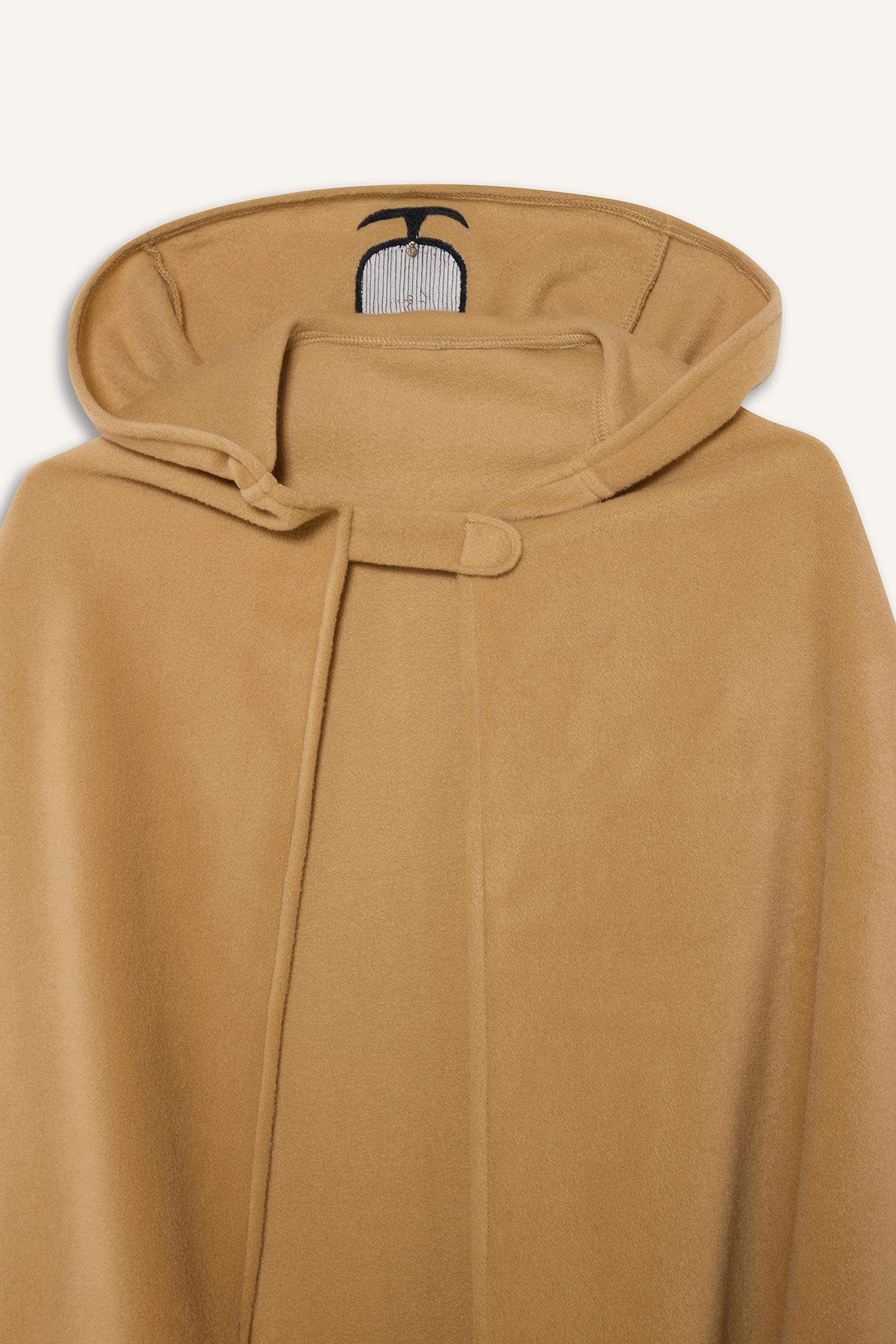 Boy Hooded Fleece Cape Costume