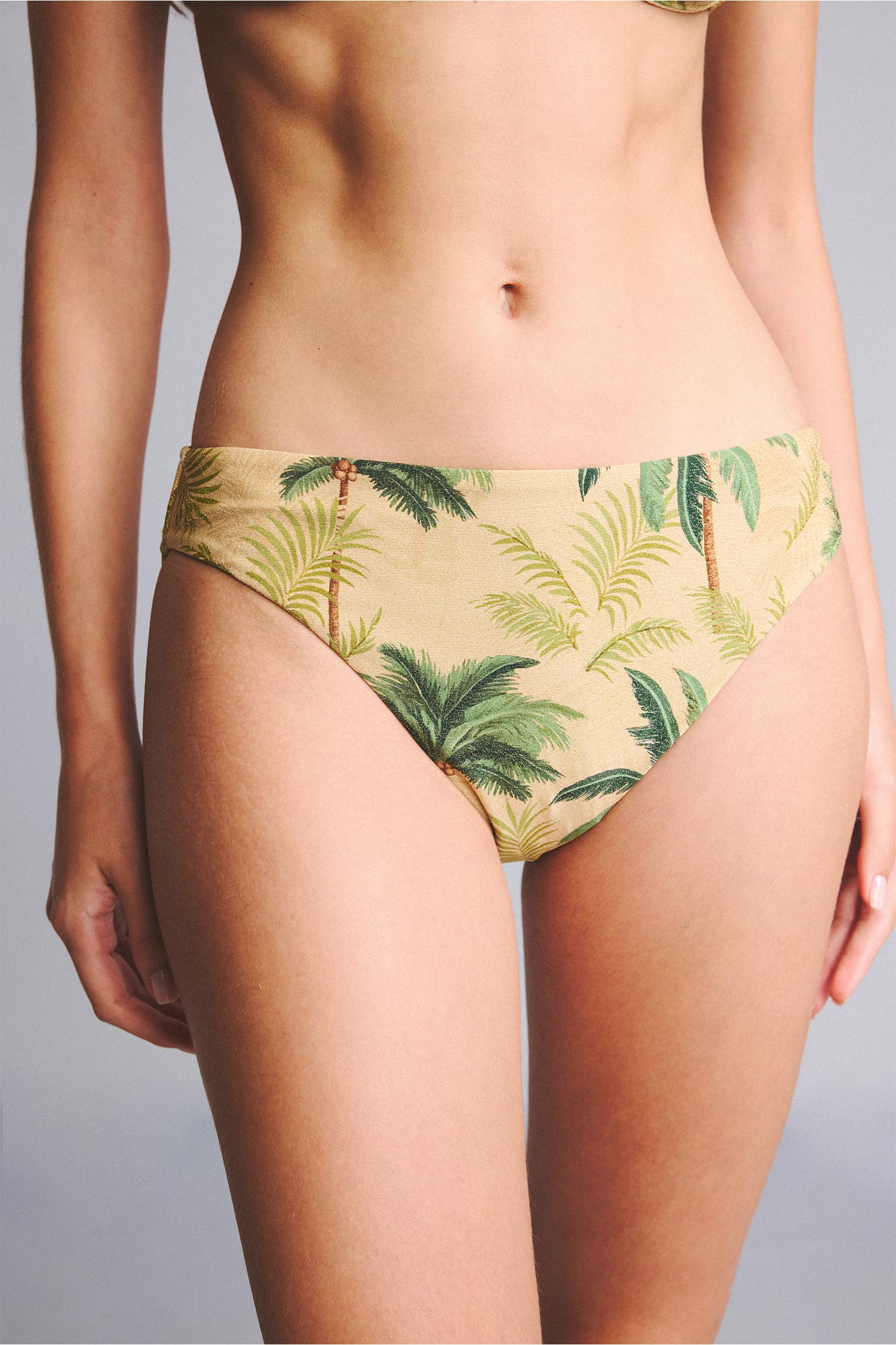 DeFacto Regular Fit Çiçekli Bikini Alt görsel 4