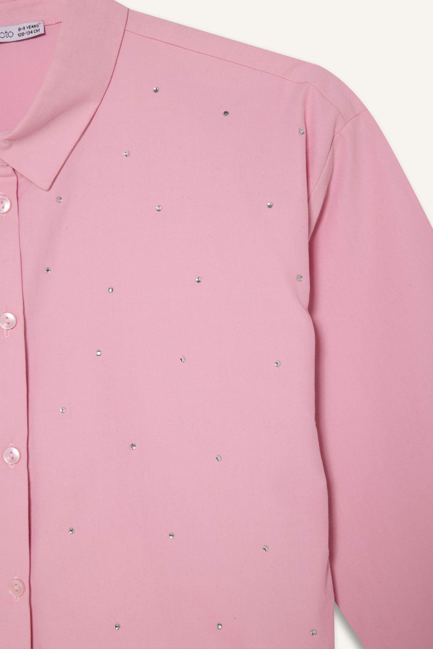 Girl Regular Fit Poplin Long Sleeve Shirt