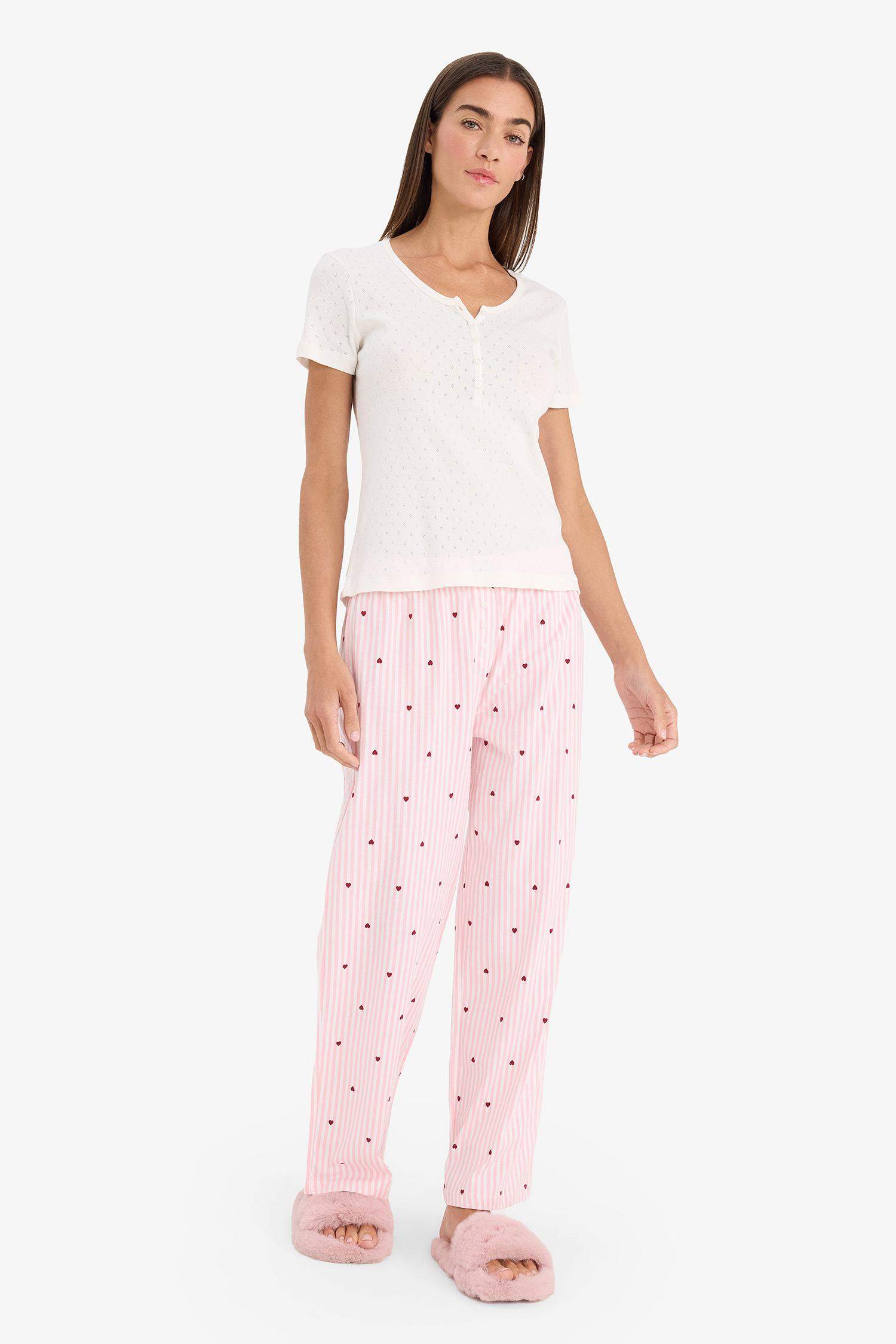 Regular Fit Short Sleeve 2 Piece Set