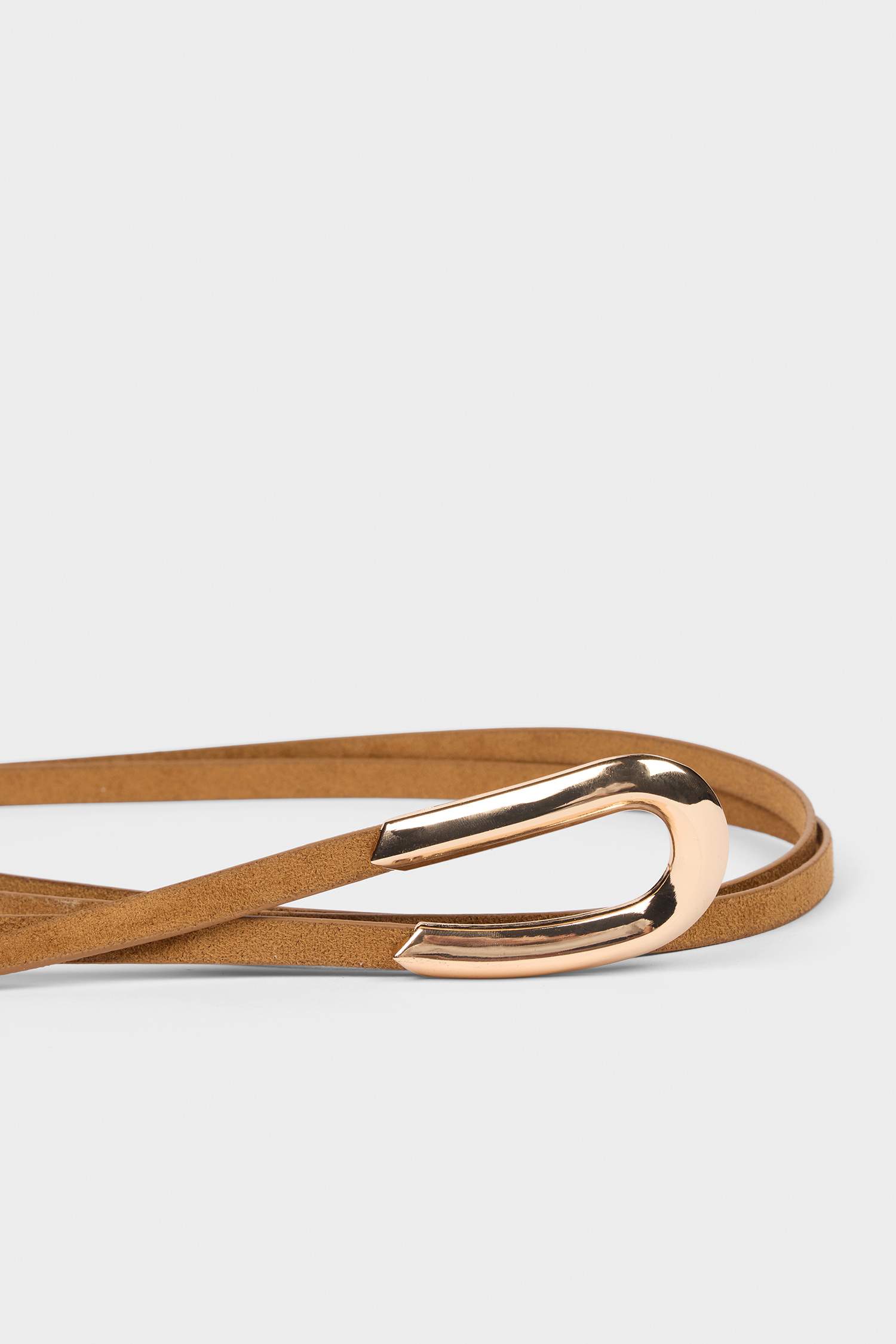 Kadın Dikdörtgen Toka Suni Deri Klasik Kemer