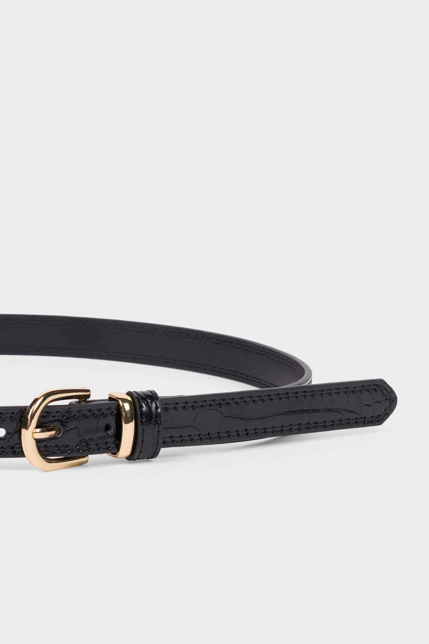 Kadın Dikdörtgen Toka Suni Deri 2'li Klasik Kemer