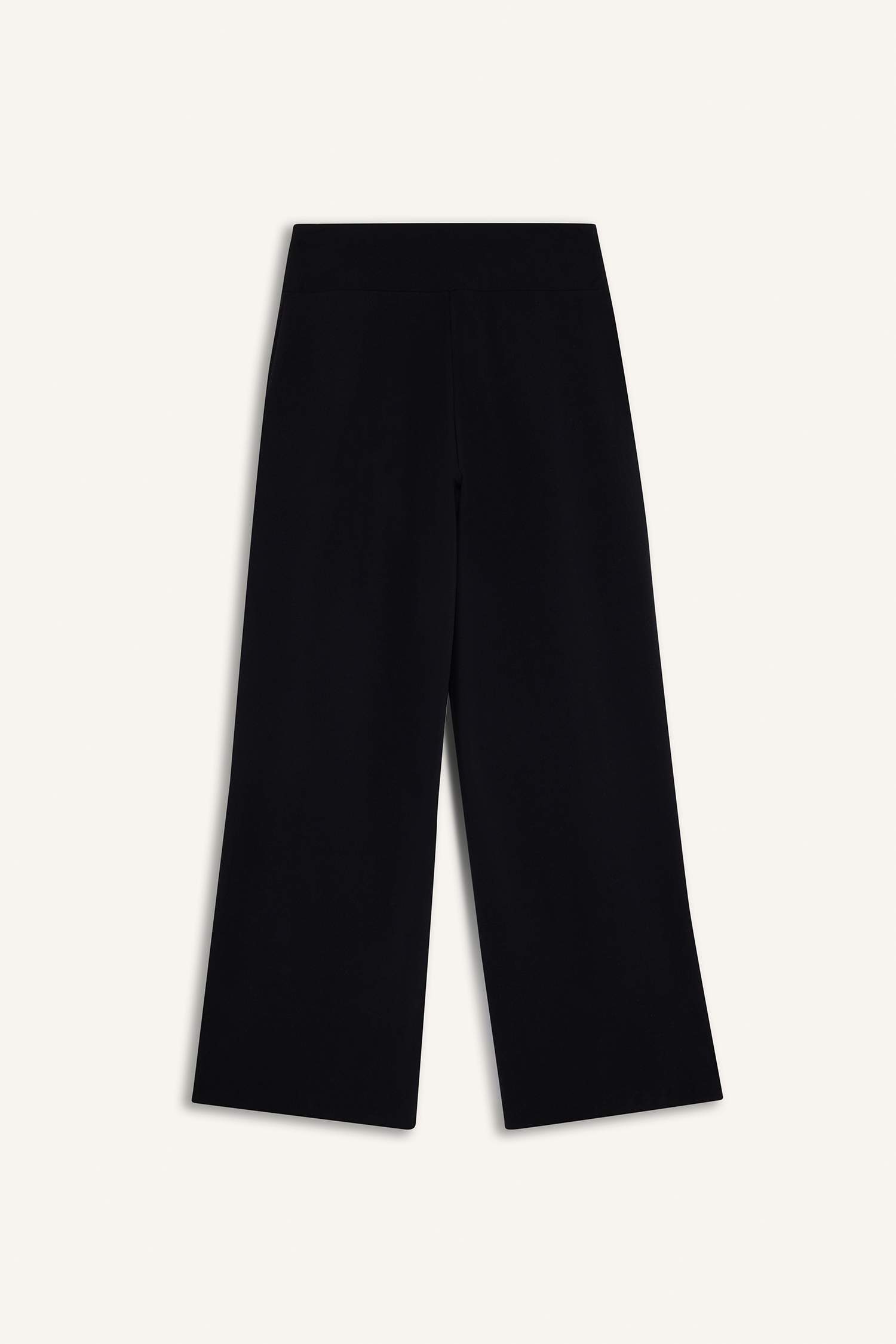 Wide Leg Cepli Geniş Paça Beli Lastikli Uzun Sporcu Pantolon