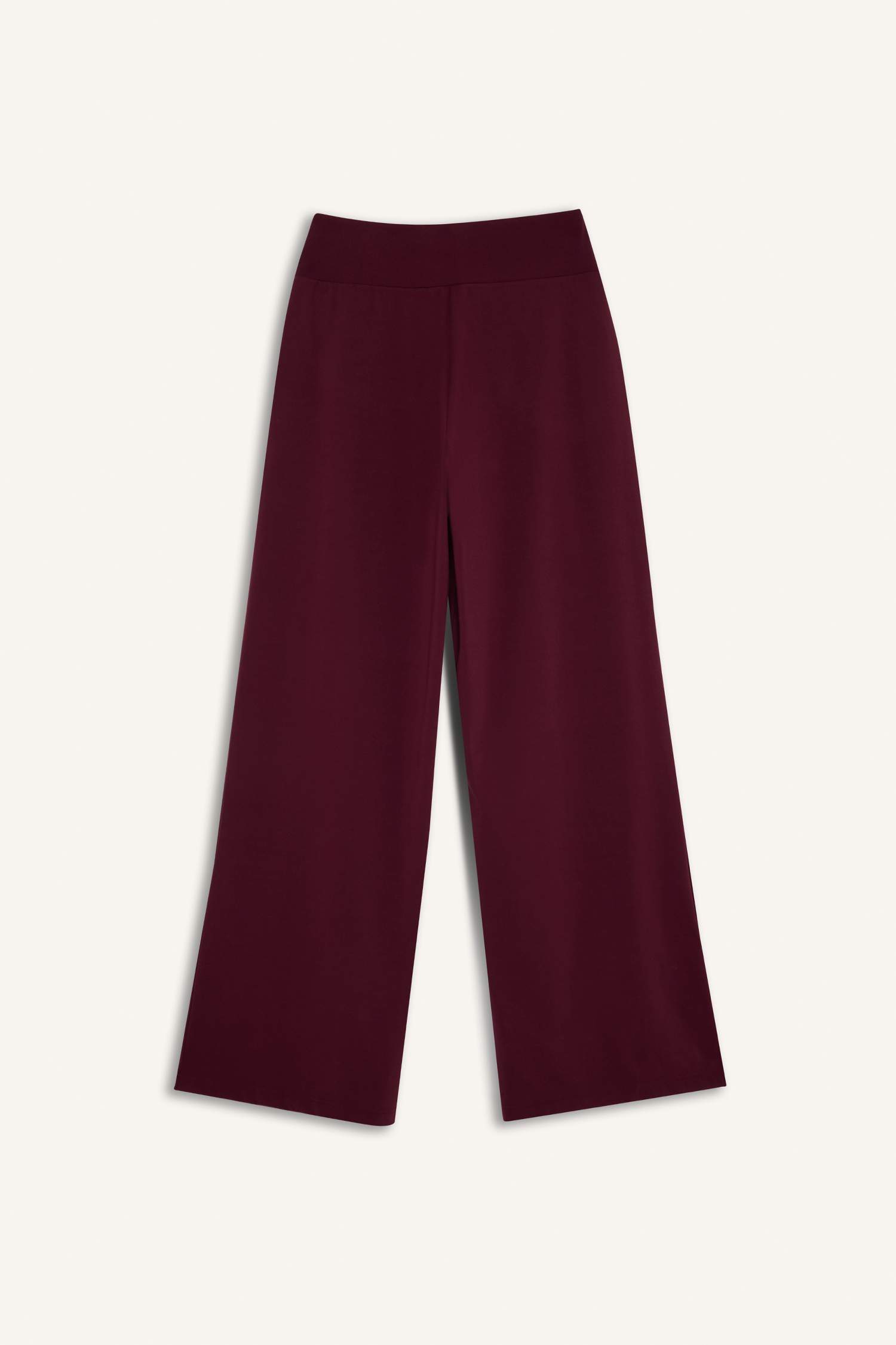 Wide Leg Cepli Geniş Paça Beli Lastikli Uzun Sporcu Pantolon