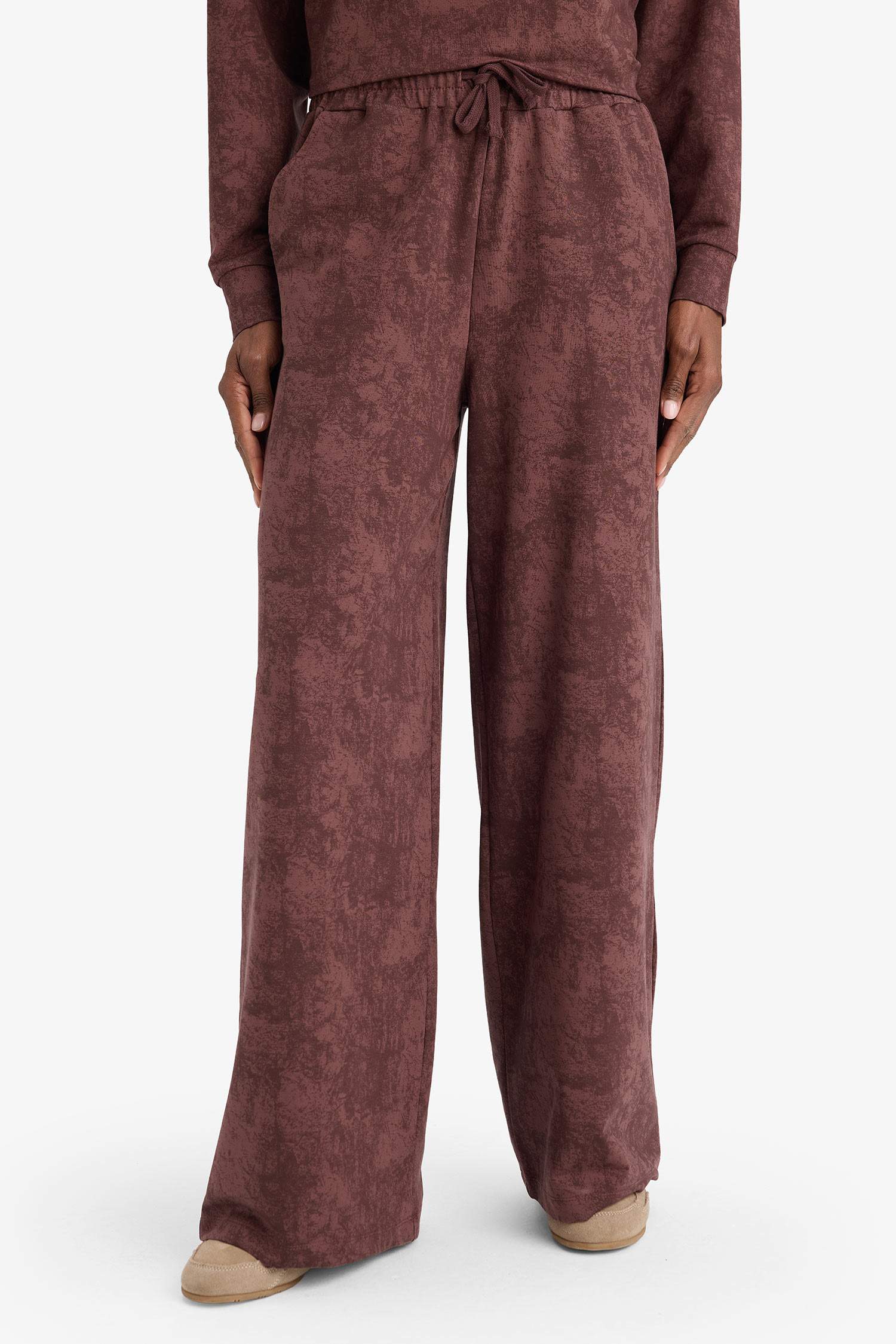 Wide Leg Wide Leg With Pockets modal Trousers