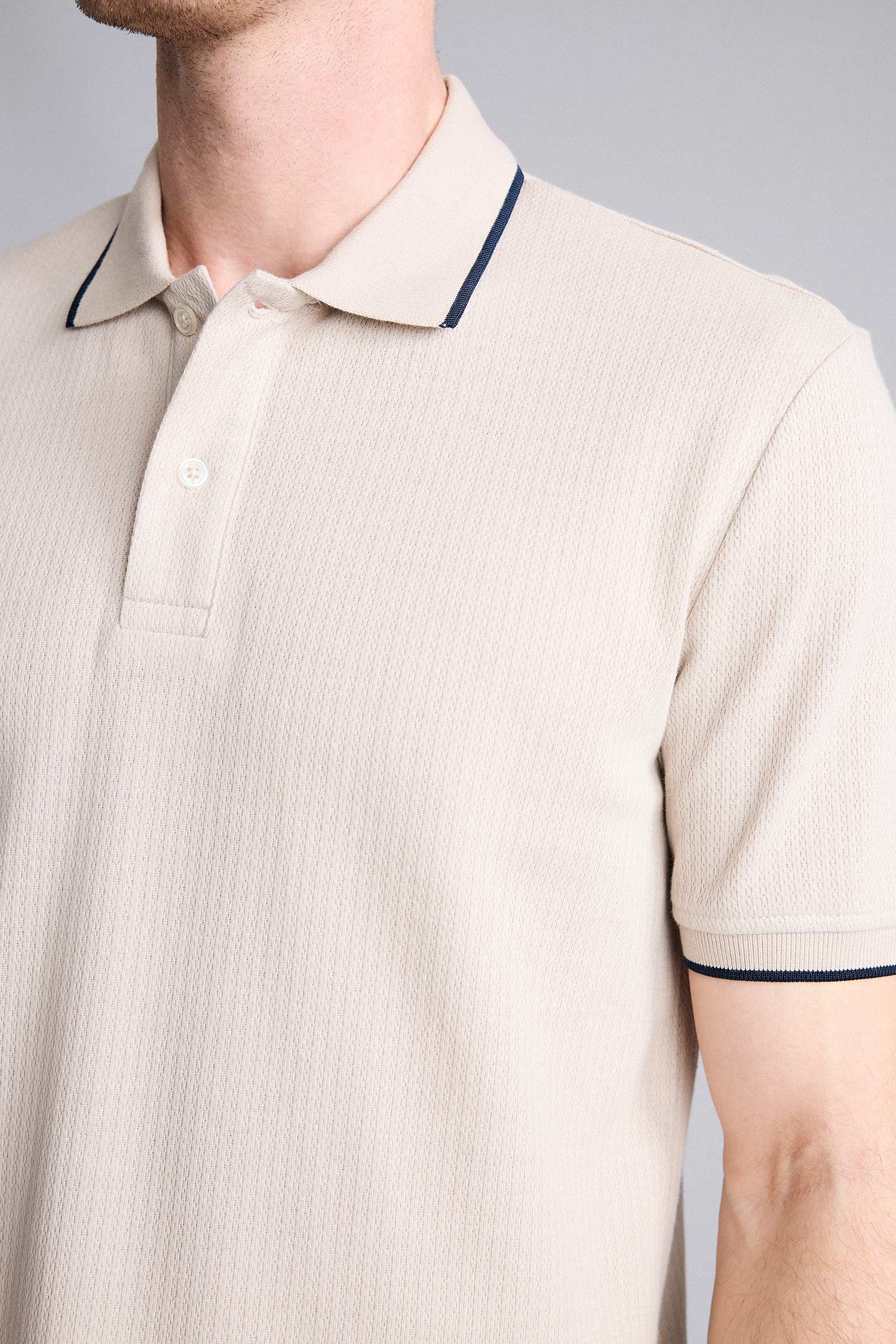DeFacto %100 Pamuk Regular Fit Kısa kollu Polo Tişört görsel 4