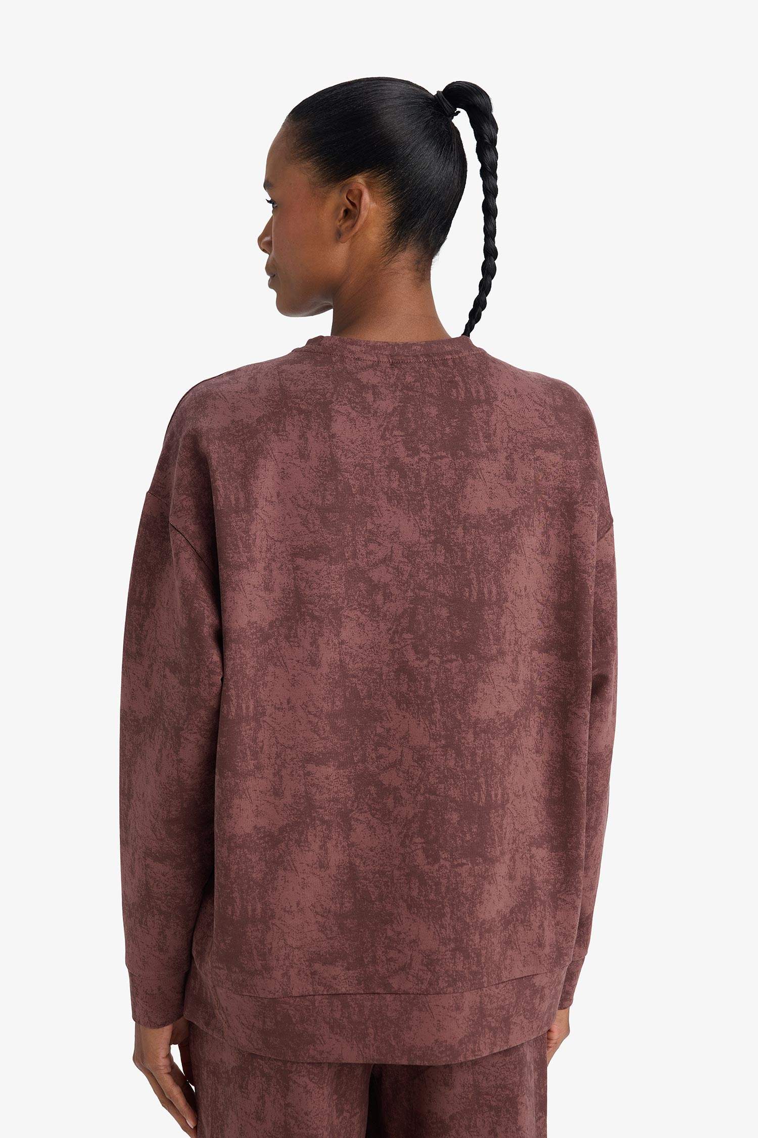 Oversize Fit Long Sleeve Sweatshirt