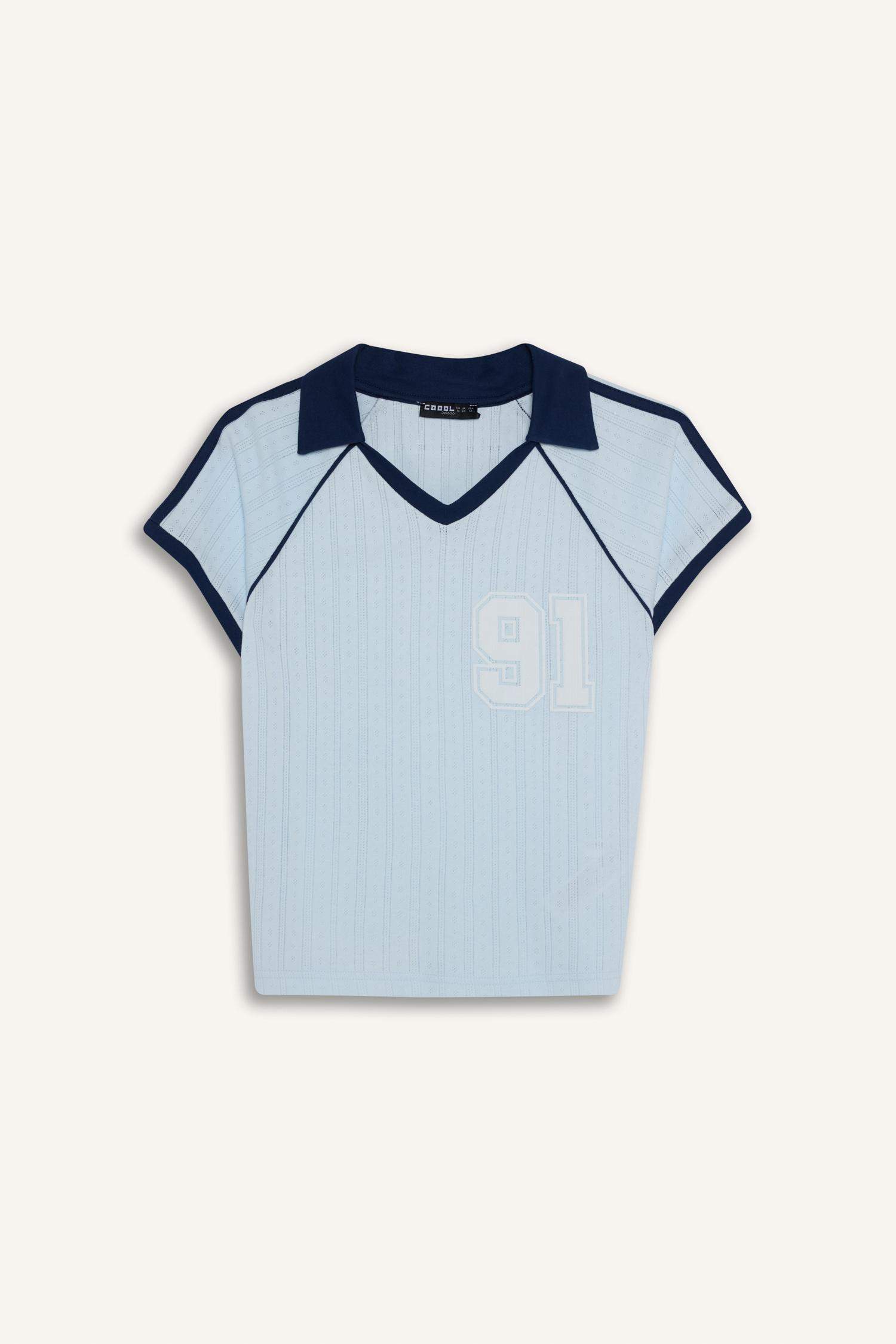 Fıtted Kısa Kollu Tişört