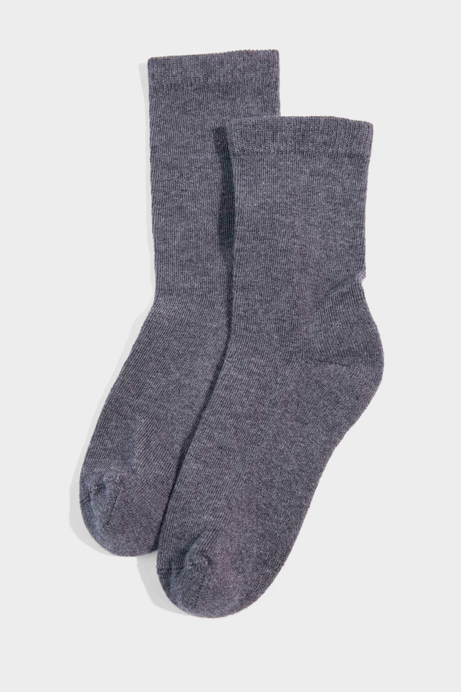 Erkek Çocuk Dikişsiz 3'lü Modal Havlu Çorap