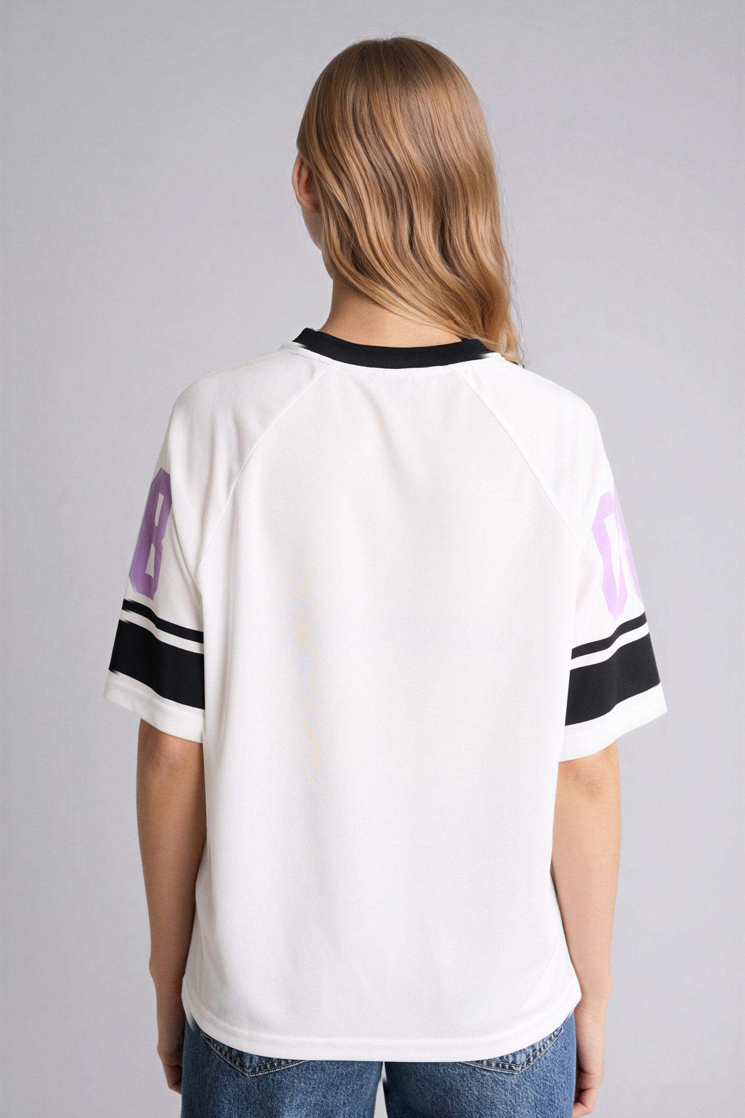 Oversıze Baskılı Tişört