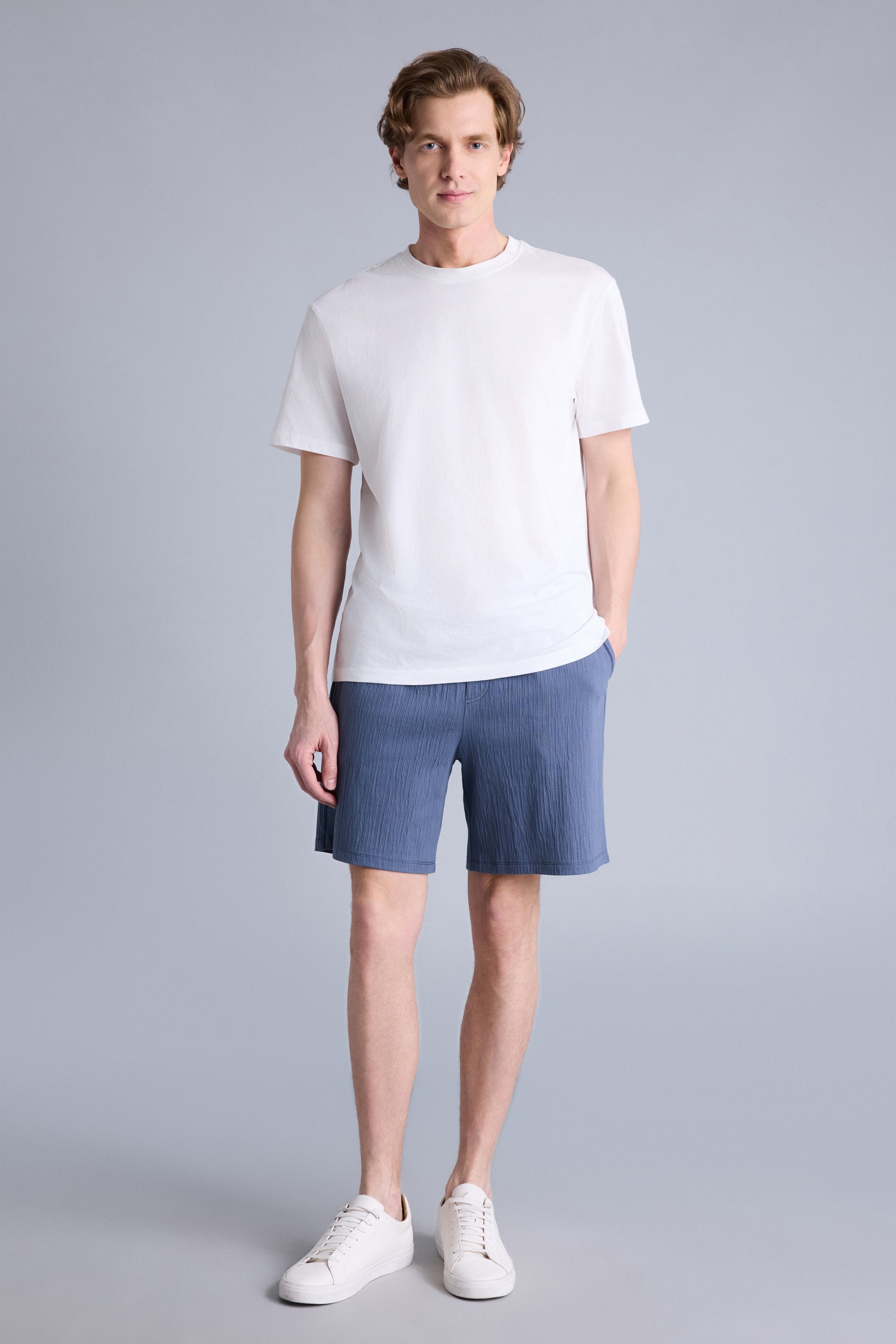 DeFacto Regular Fit Beli Lastikli Şort