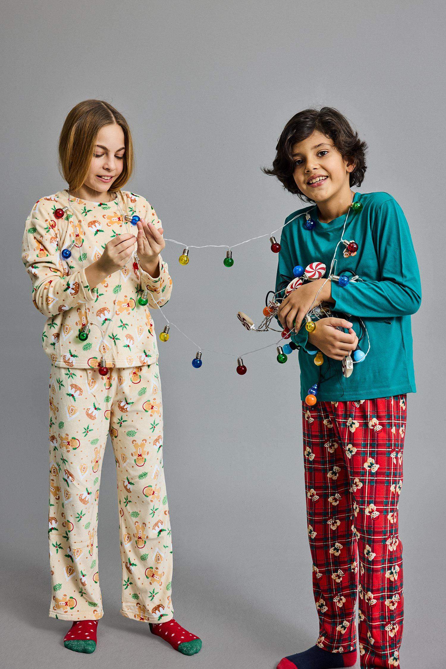 سيت بجامة ولادي قصة عادية - قطعتين