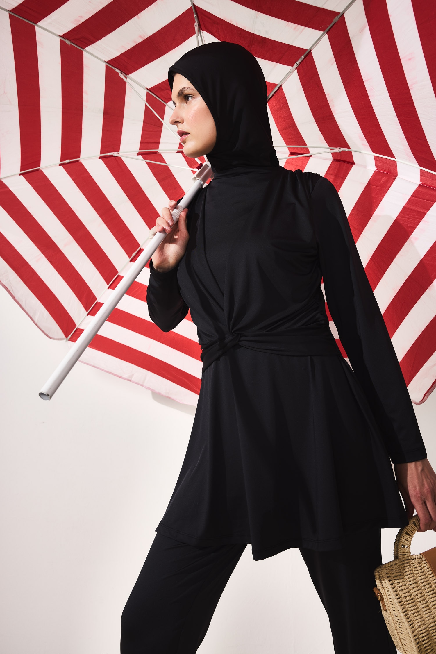 DeFacto Regular Fit 3'Lü Burkini Mayo görsel 3