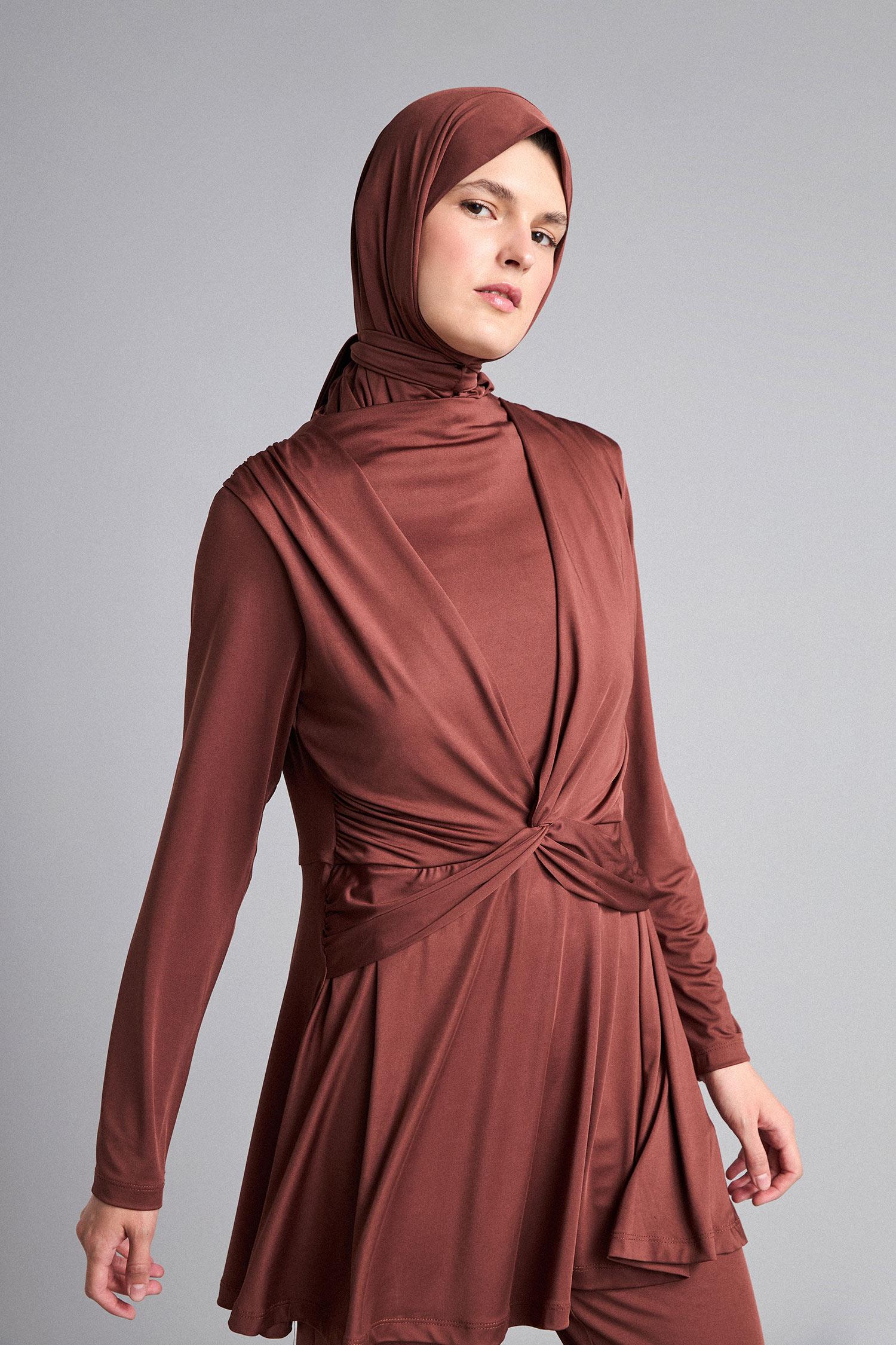 DeFacto Regular Fit 3'Lü Burkini Mayo görsel 3